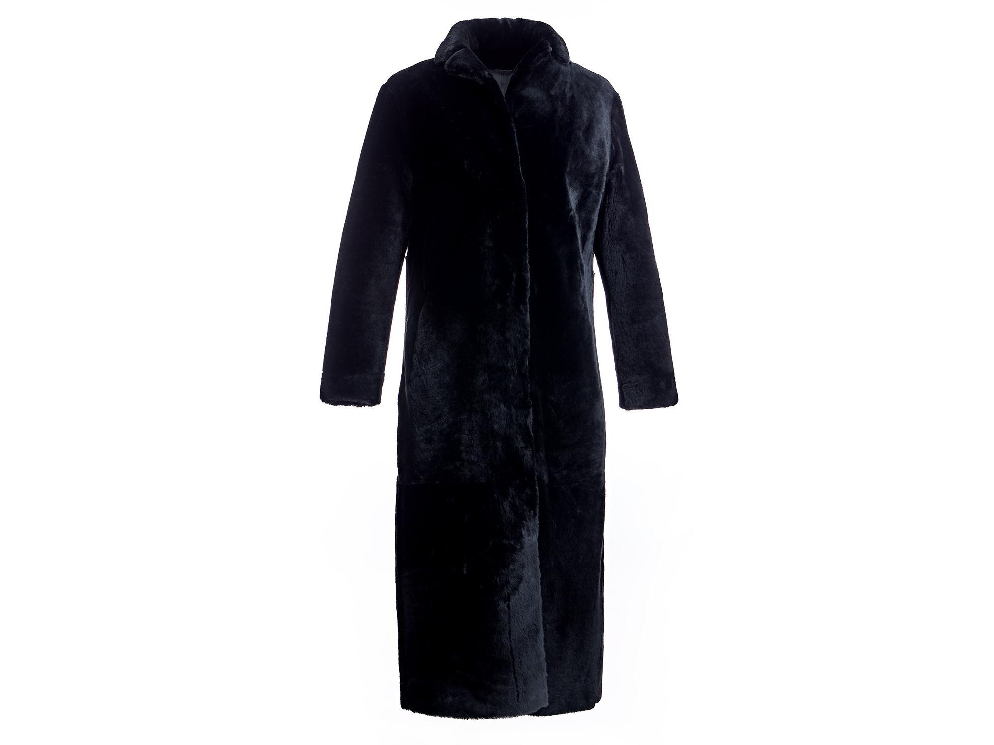 Long Shearling Coat — Image 5