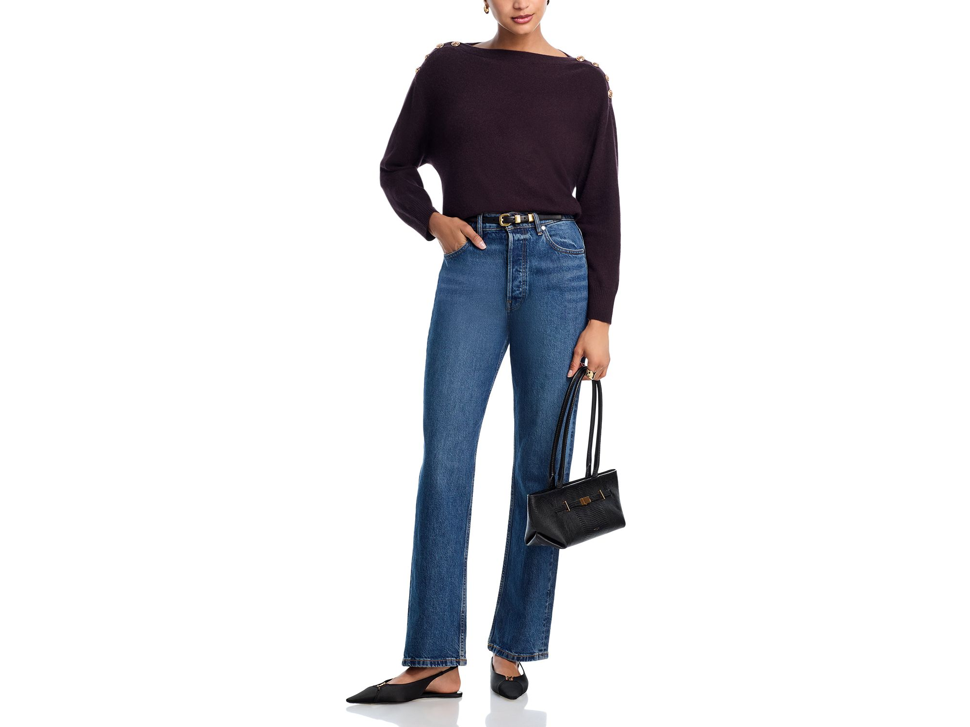 Cashmere Boat Neck Sweater - Exclusive — Image 4