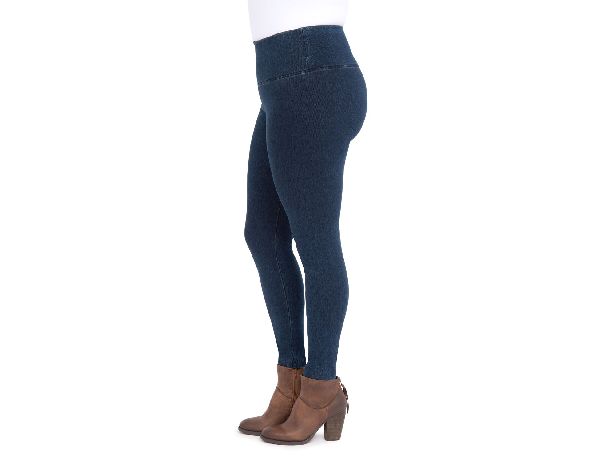 Denim-Look Leggings — Image 3