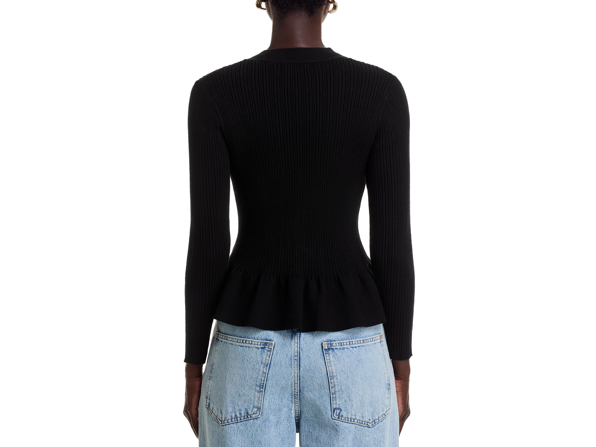 Peplum Cardigan — Image 3