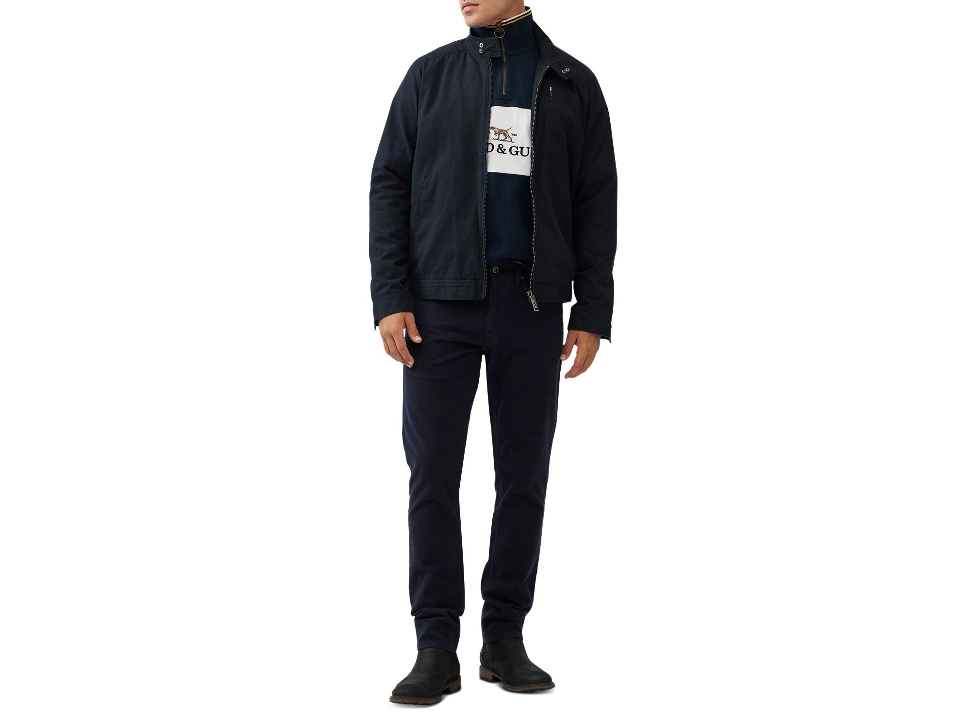 Forester Peak Quarter Zip Sweatshirt — Image 5