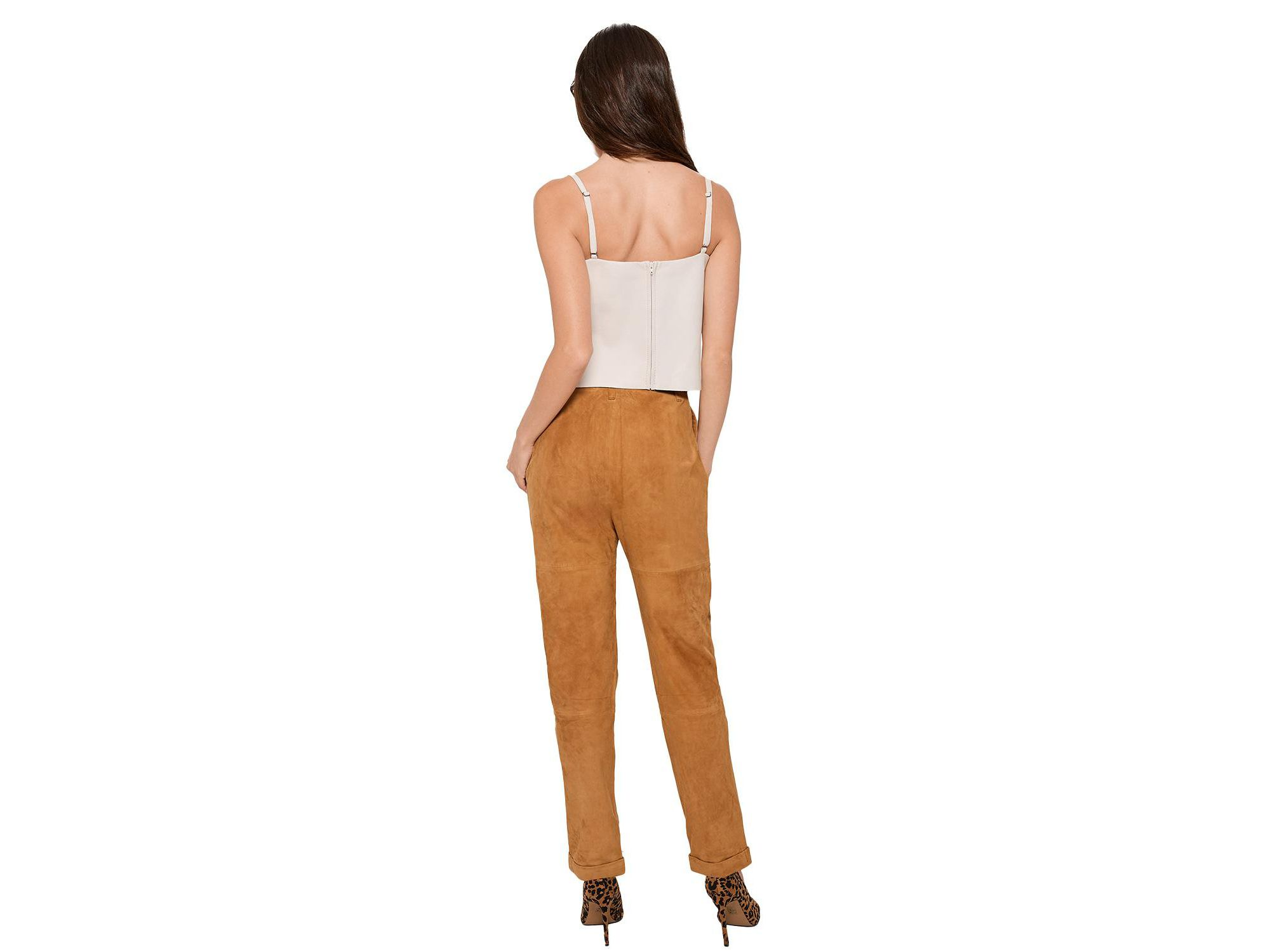 Penny Recycled Leather Cami Top — Image 5