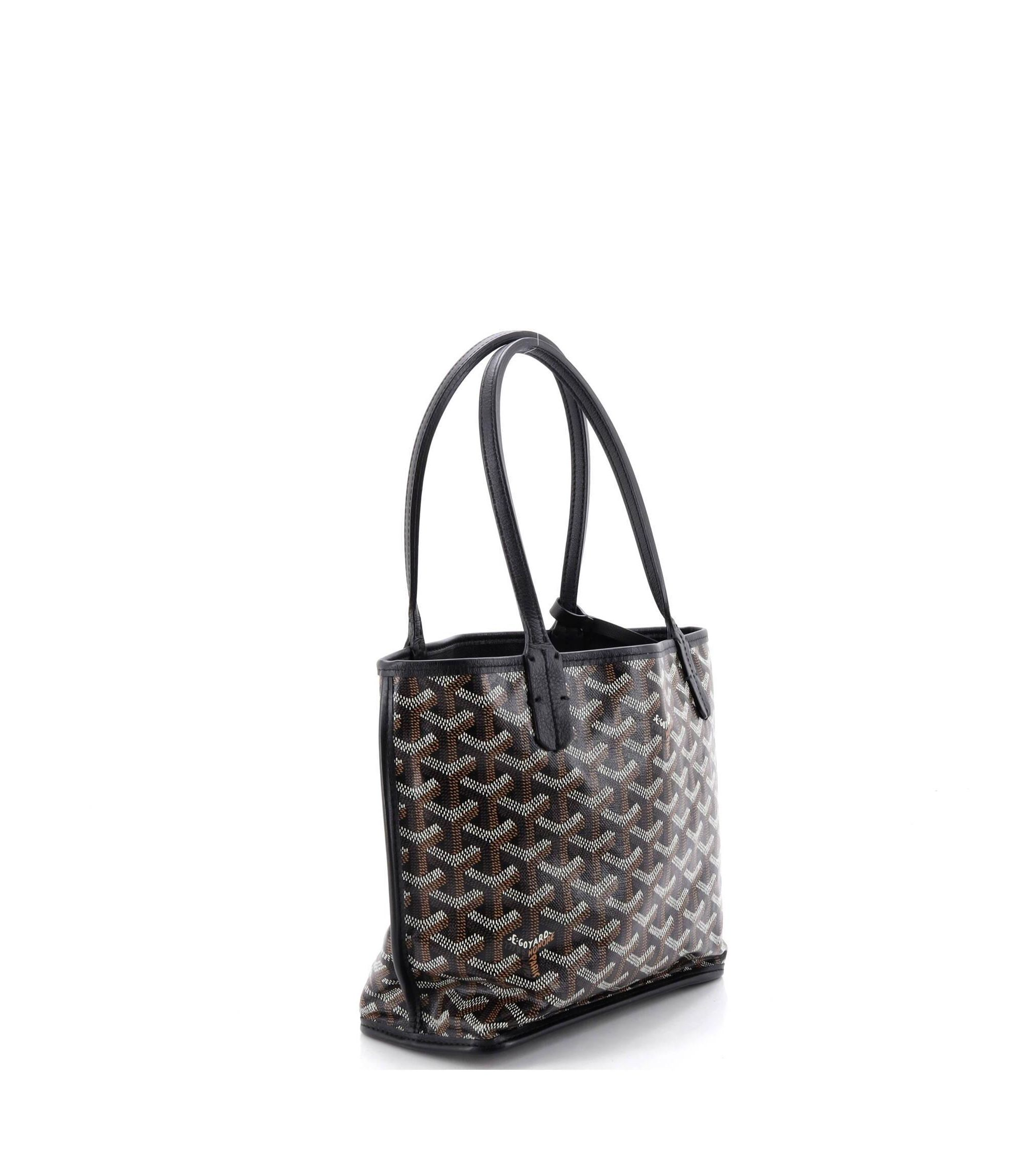Mini Anjou Reversible Tote Coated Canvas — Image 4