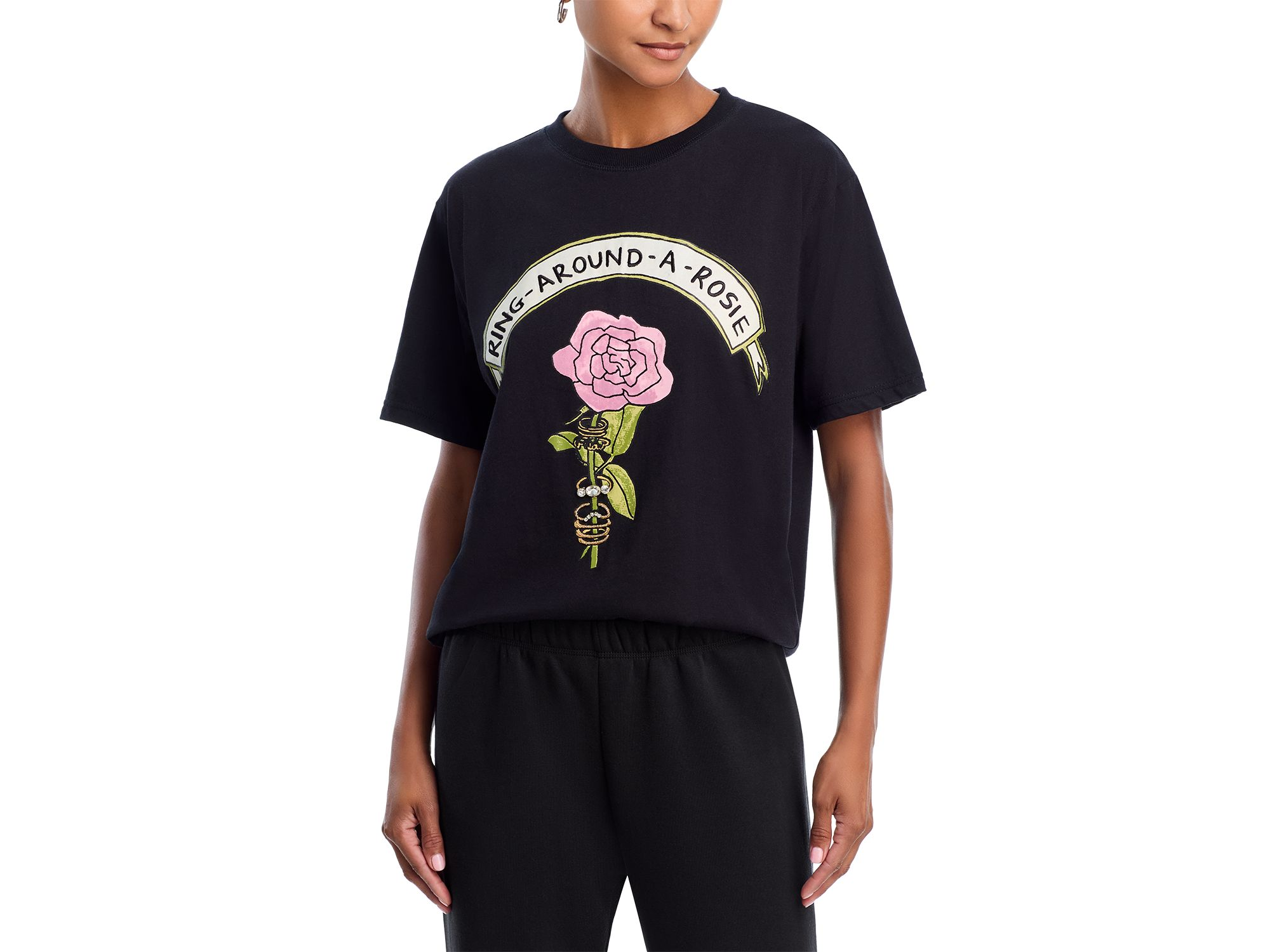 Ring Around the Rosie Short Sleeve Tee & Sweatpants - Exclusive — Image 4