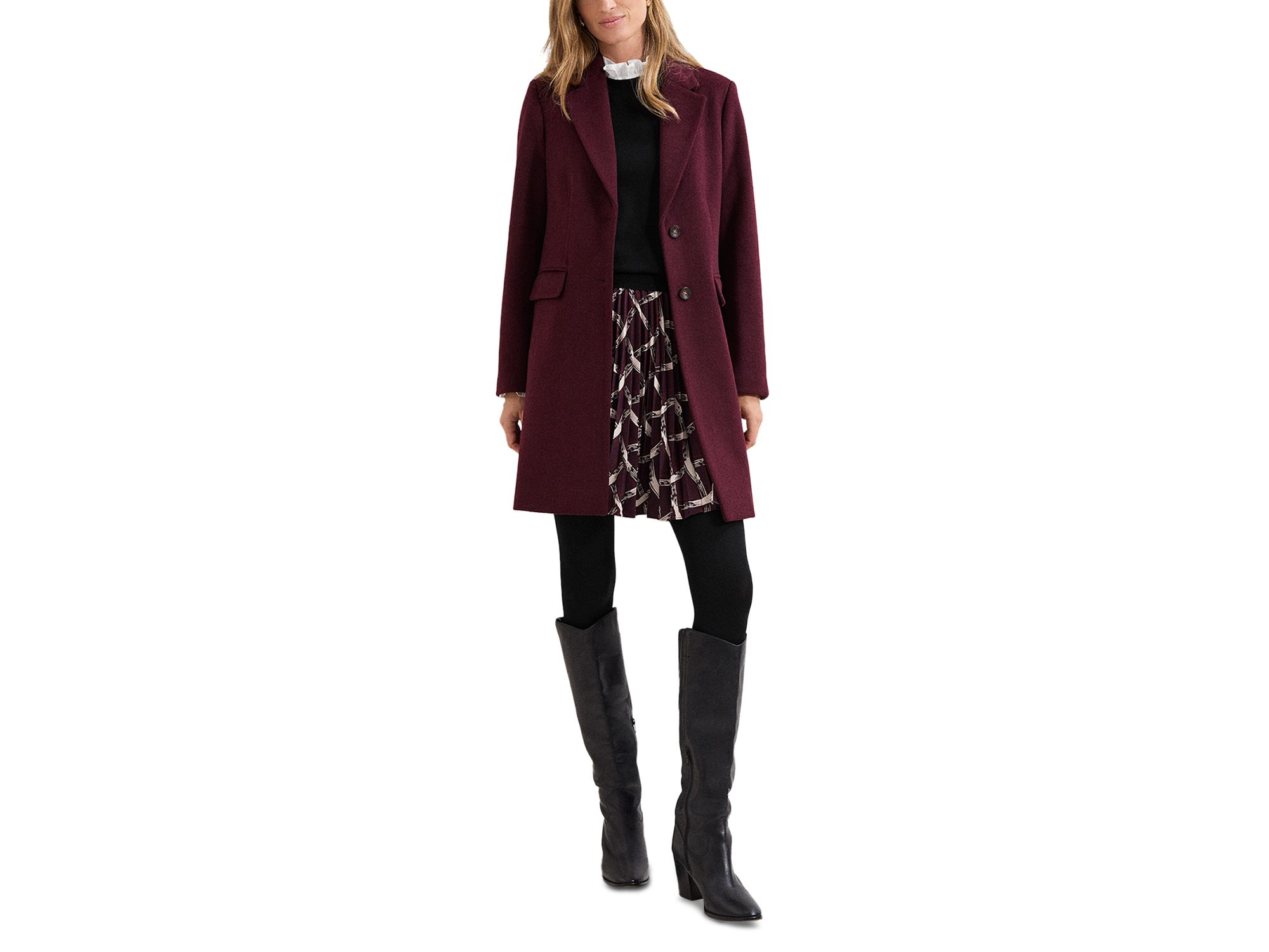 Lydia Wool Blend Coat — Image 9