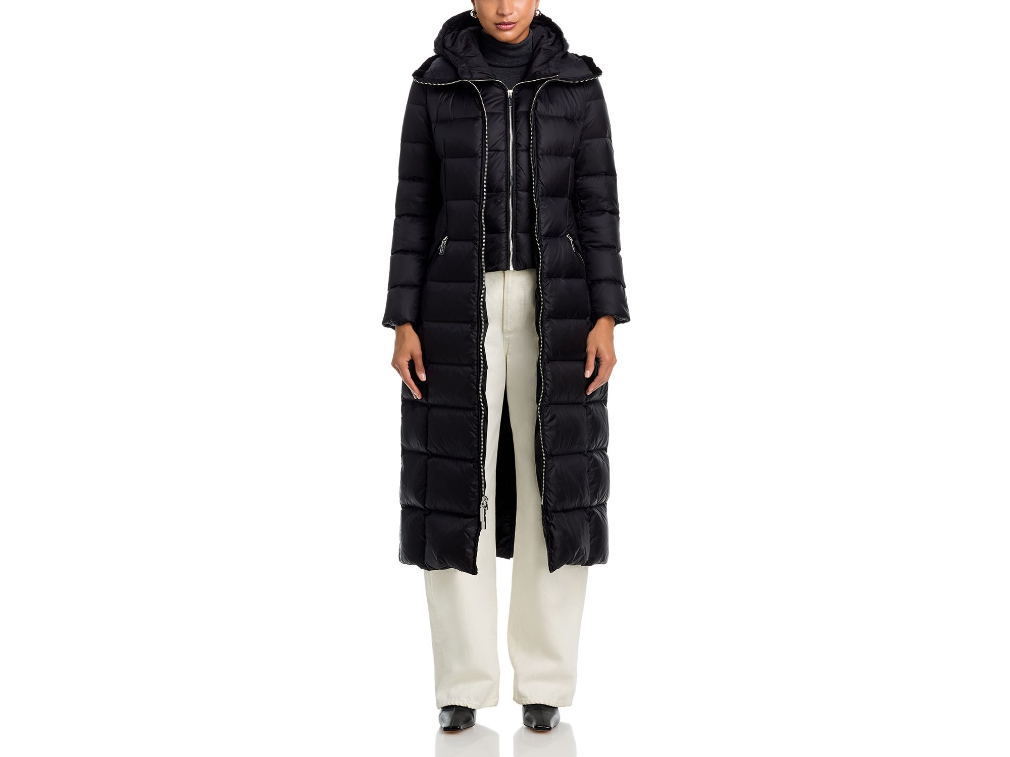 Greta Long Down Coat — Image 4