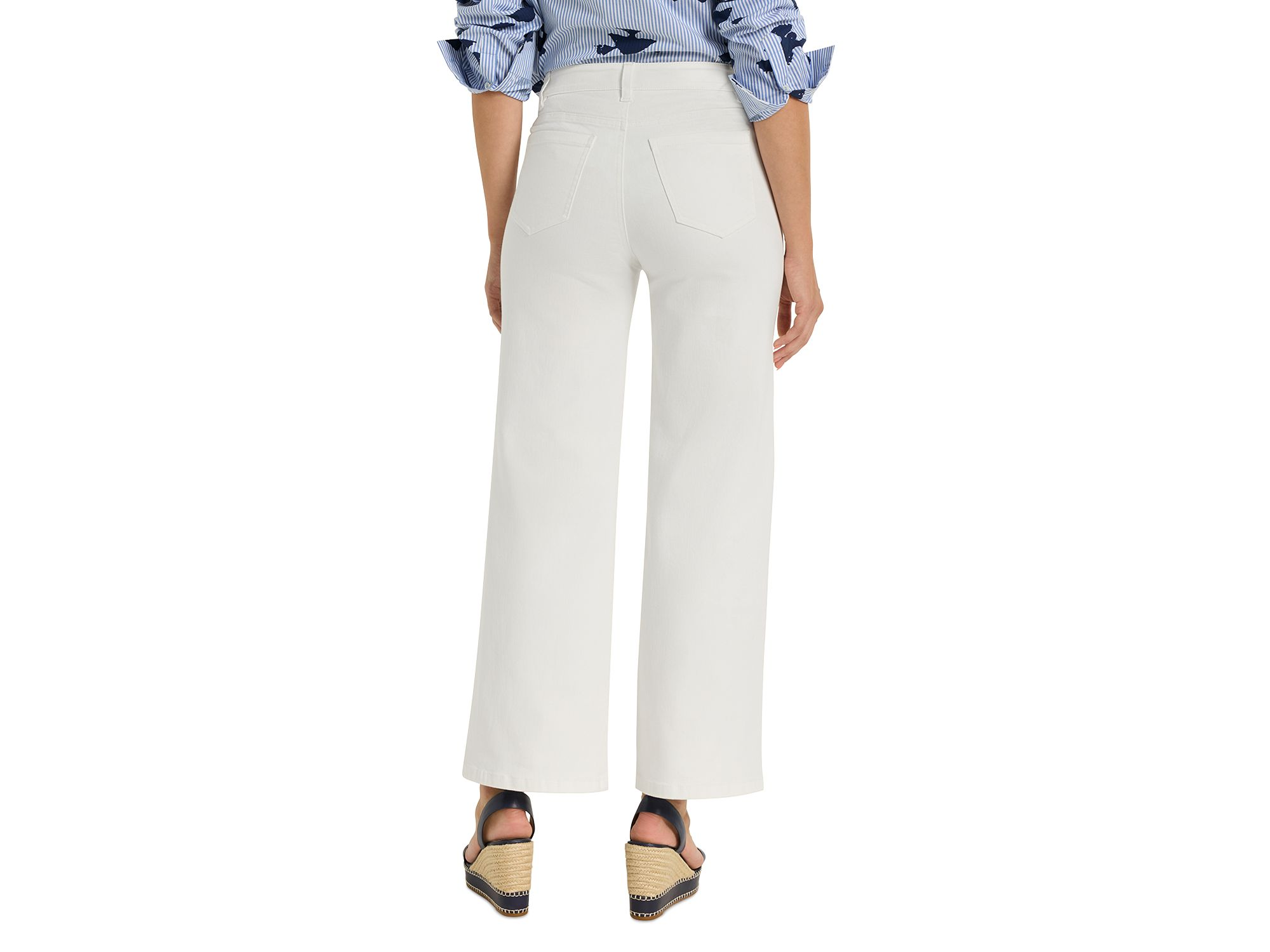 Wide Leg Weekend Jeans in Paper White — Image 3