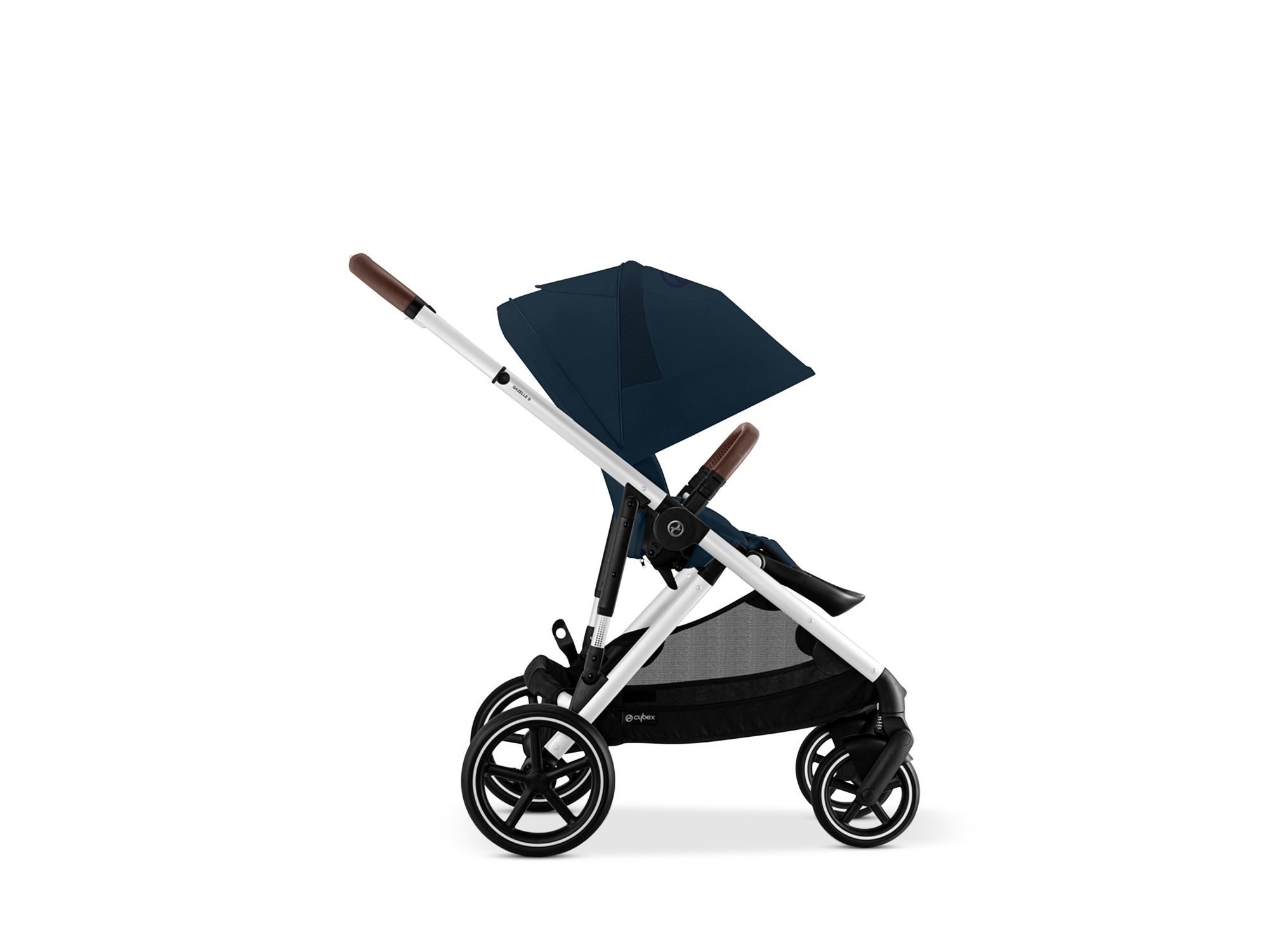 Gazelle S Stroller – Silver Frame — Image 15