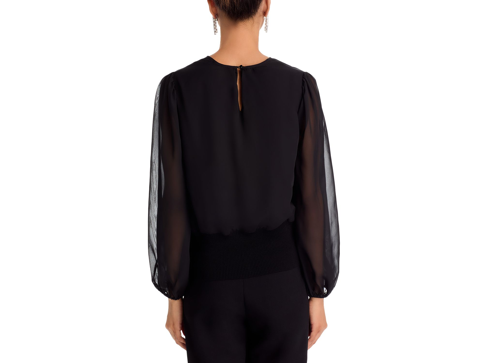 Chiffon Sleeve Blouse — Image 3