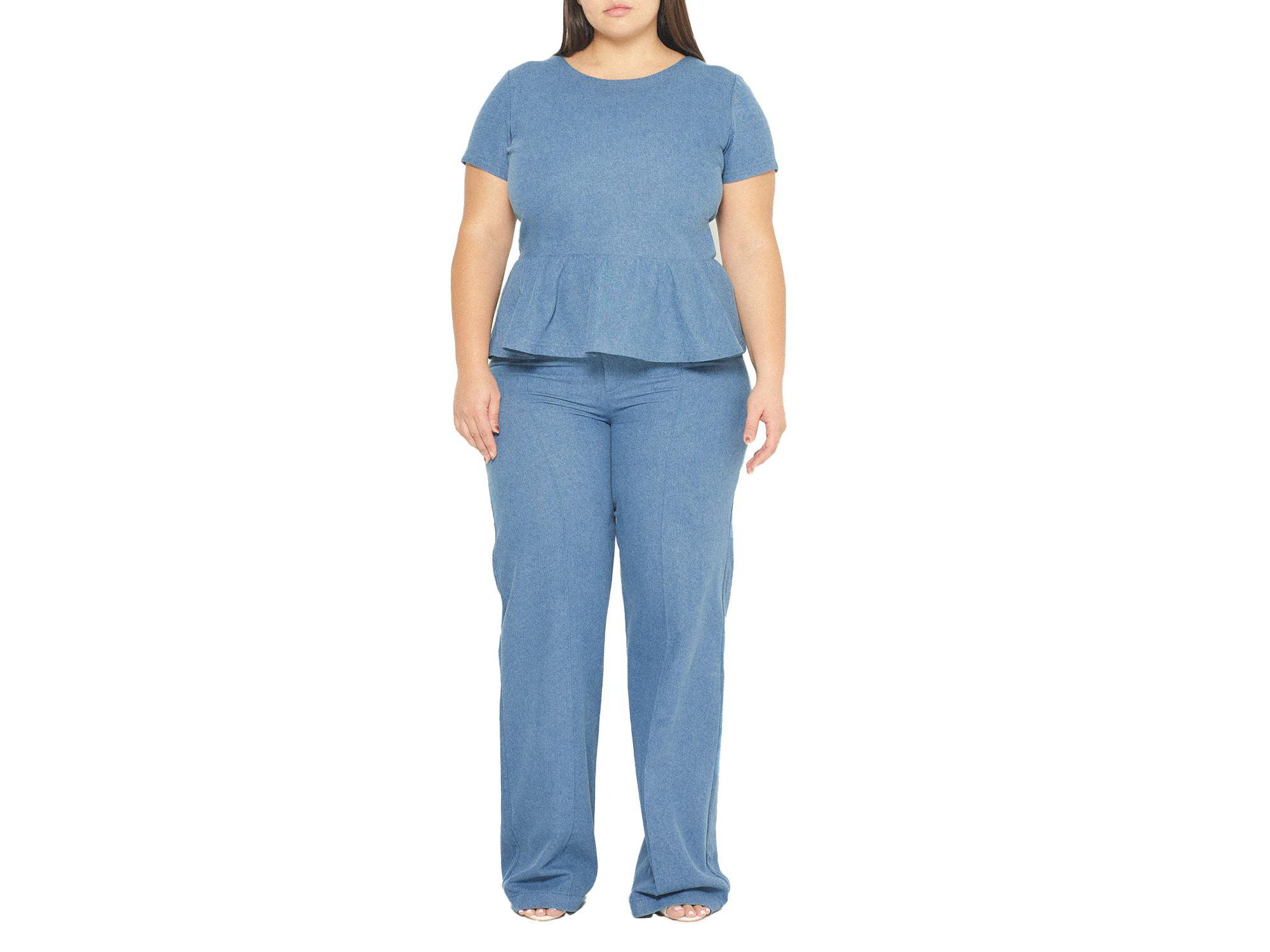 Dominga Denim Top — Image 3