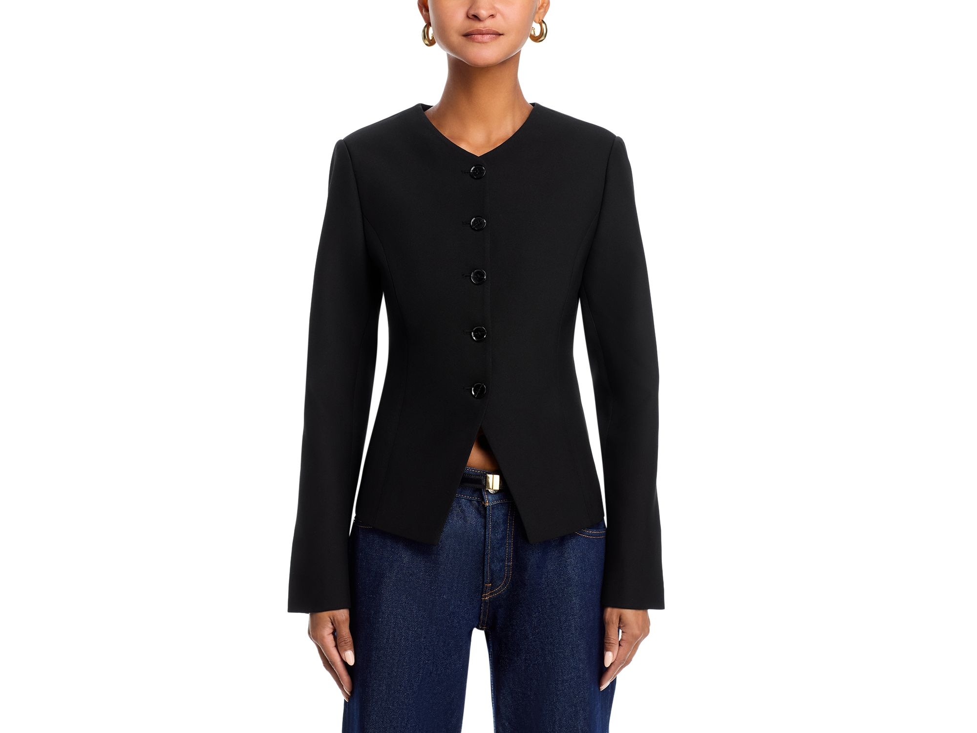 Round Neck Jacket — Image 3