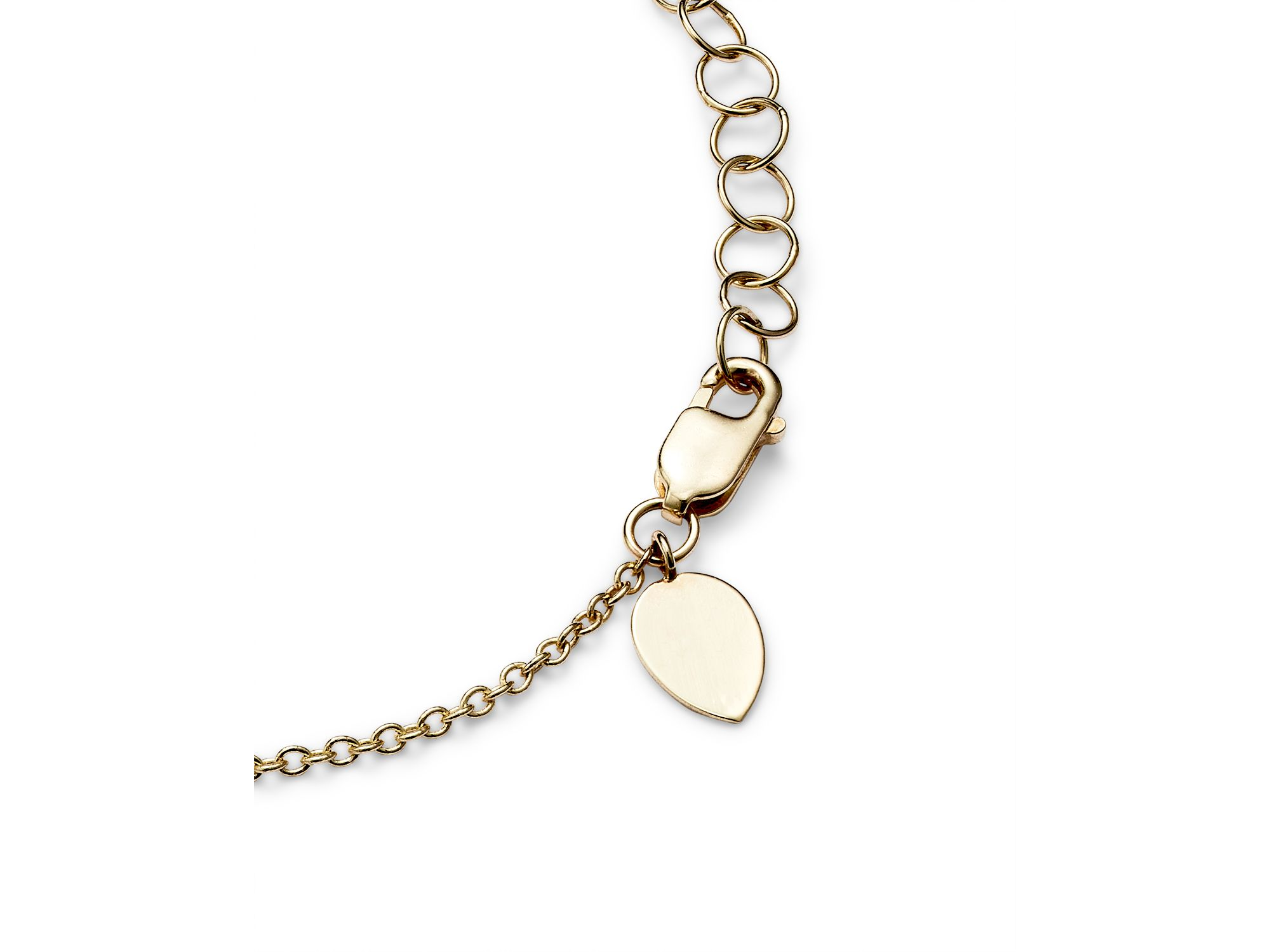 14K White & Yellow Gold Diamond Bars Bracelet — Image 4