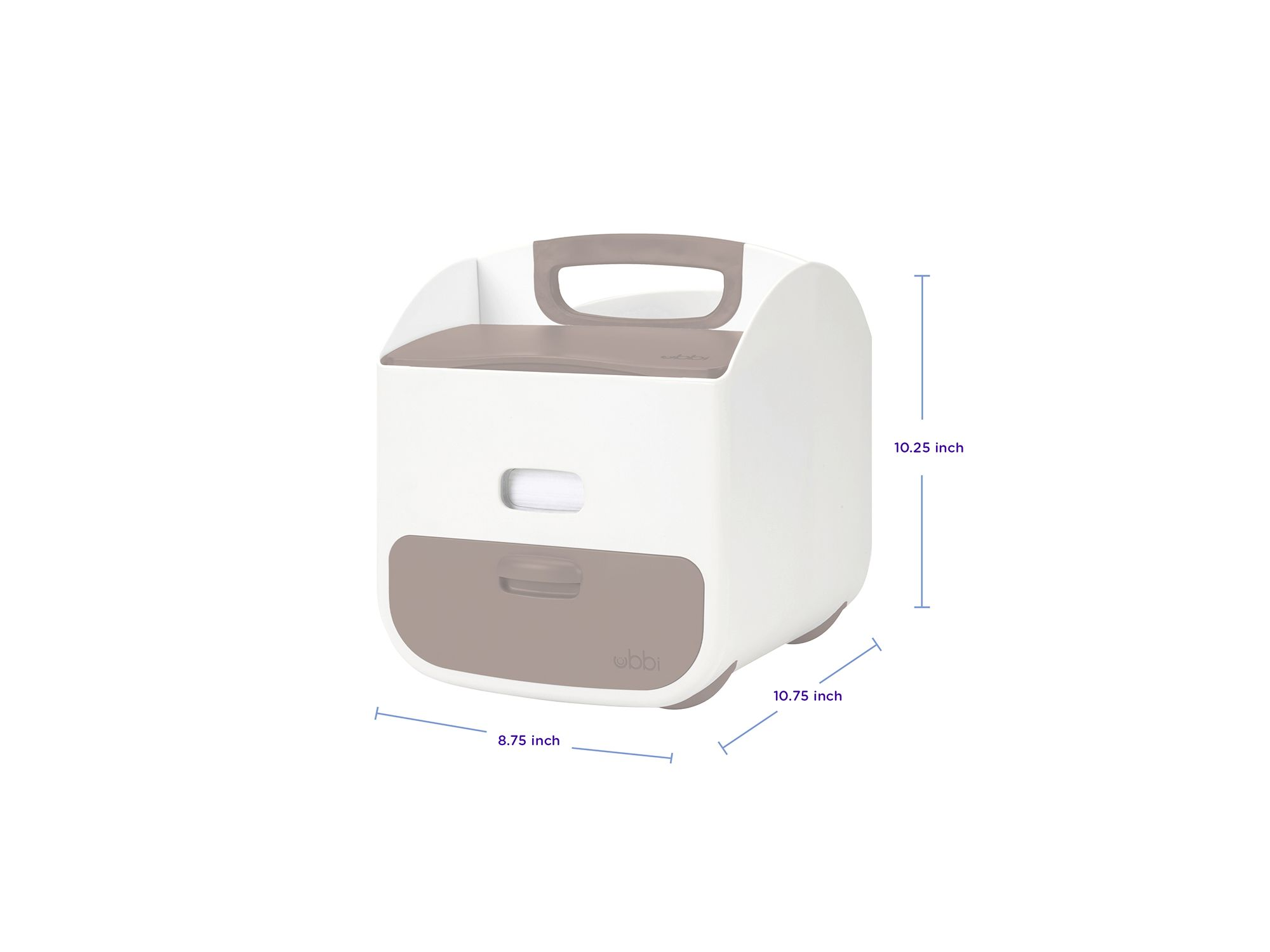 Diaper Storage Caddy & Changing Mat — Image 4