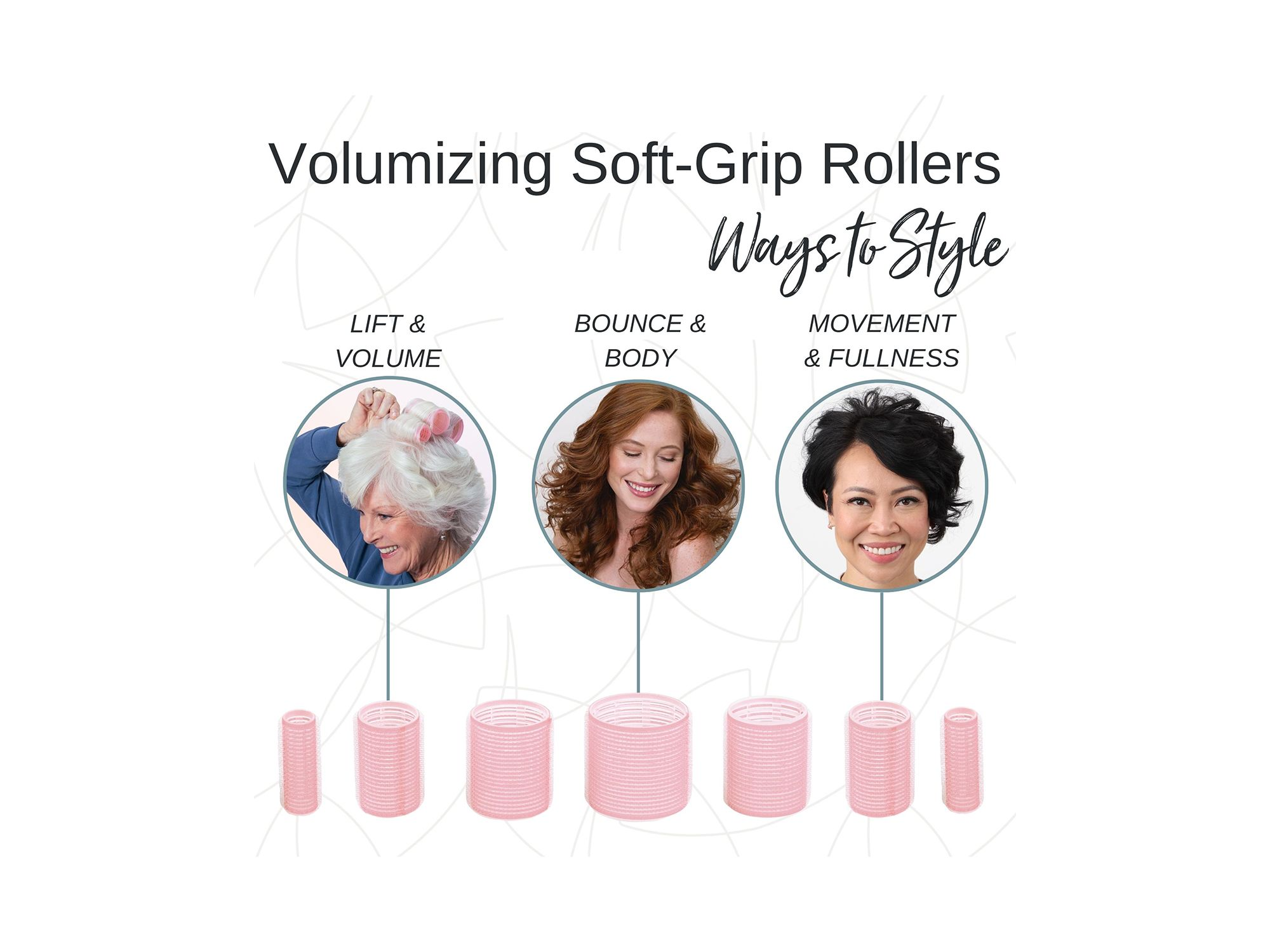 Volumizing Soft-Grip Rollers — Image 4