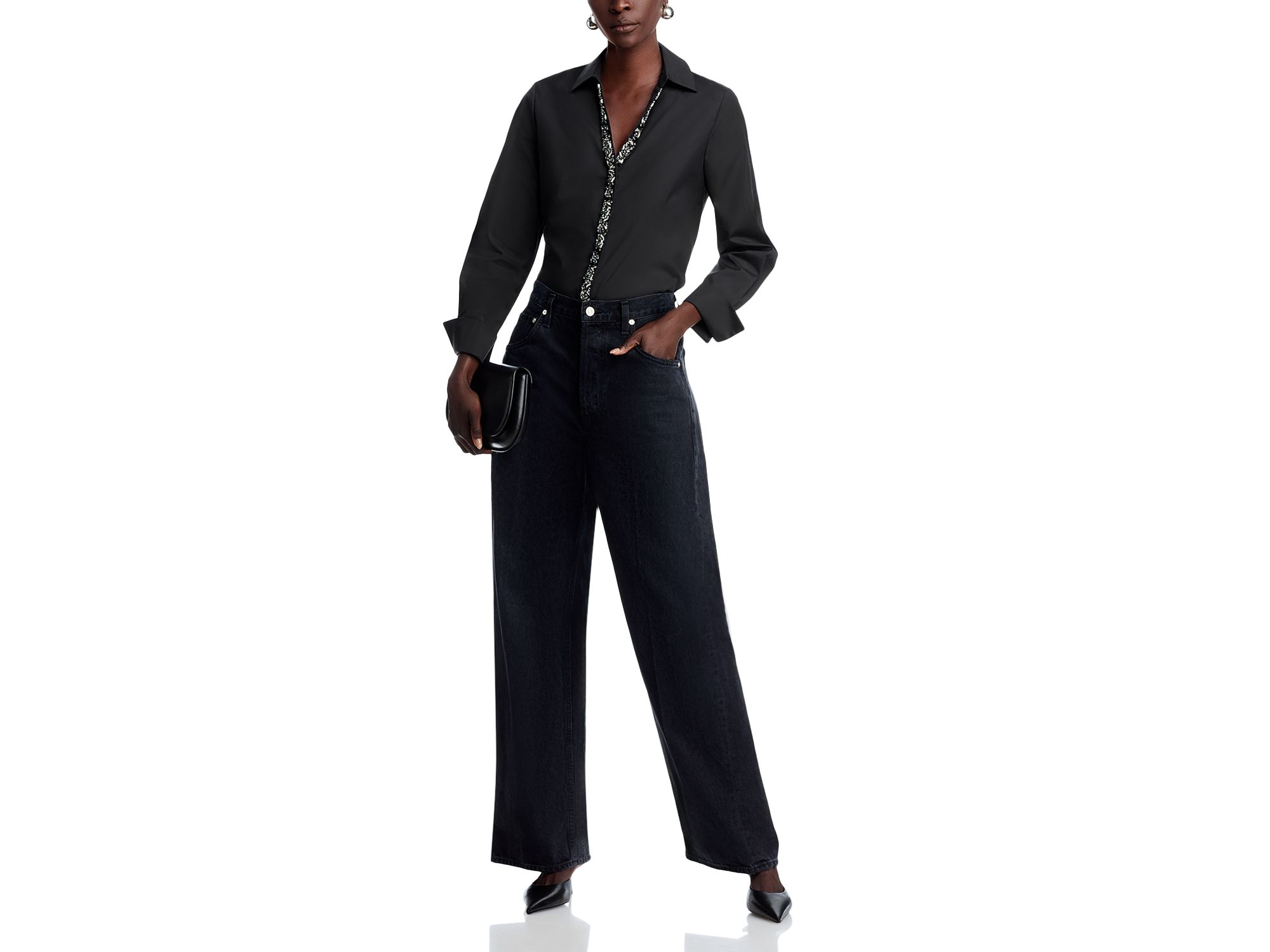 Merit Embellished Long Sleeve Shirt — Image 4