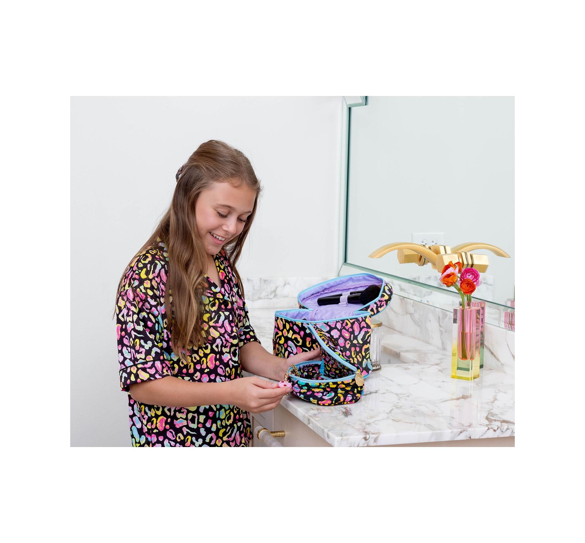 Bright Animal Jewelery Bag — Image 3