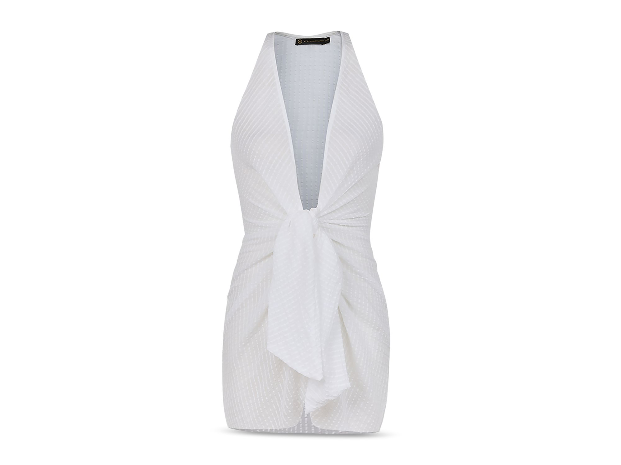 Solid Mita SH Cup Cover Up Dress — Image 5
