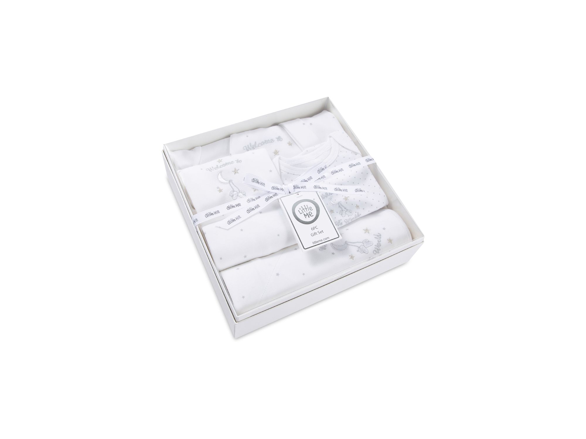 Unisex Welcome to the World Six Piece Gift Box Set - Baby — Image 7
