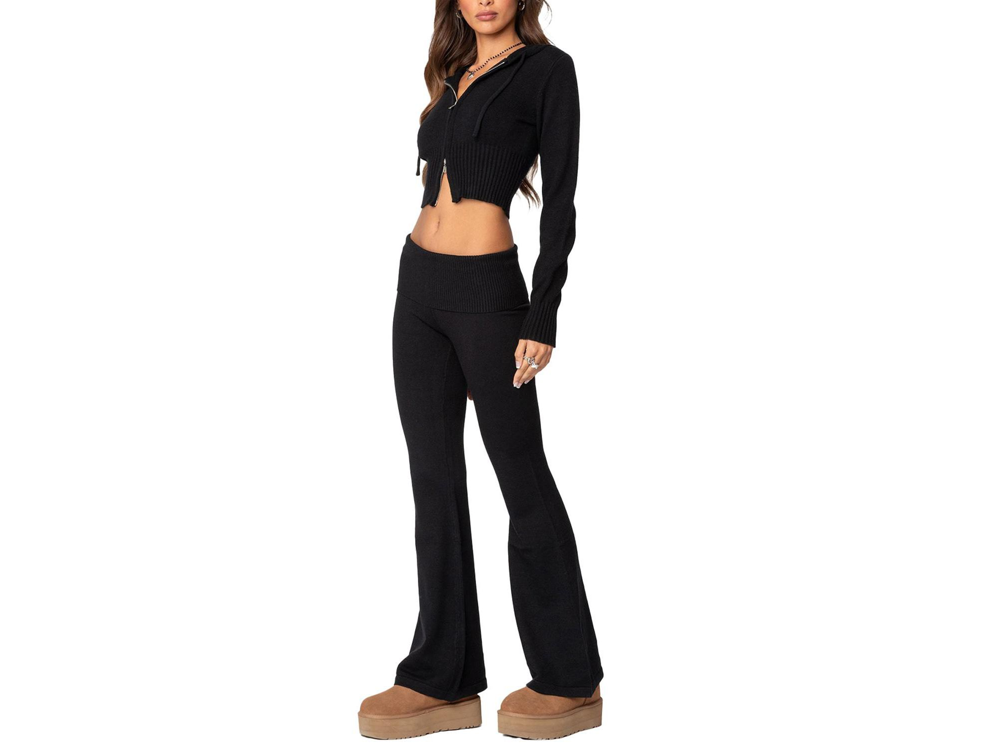 Desiree Knitted Hooded Cardigan — Image 3