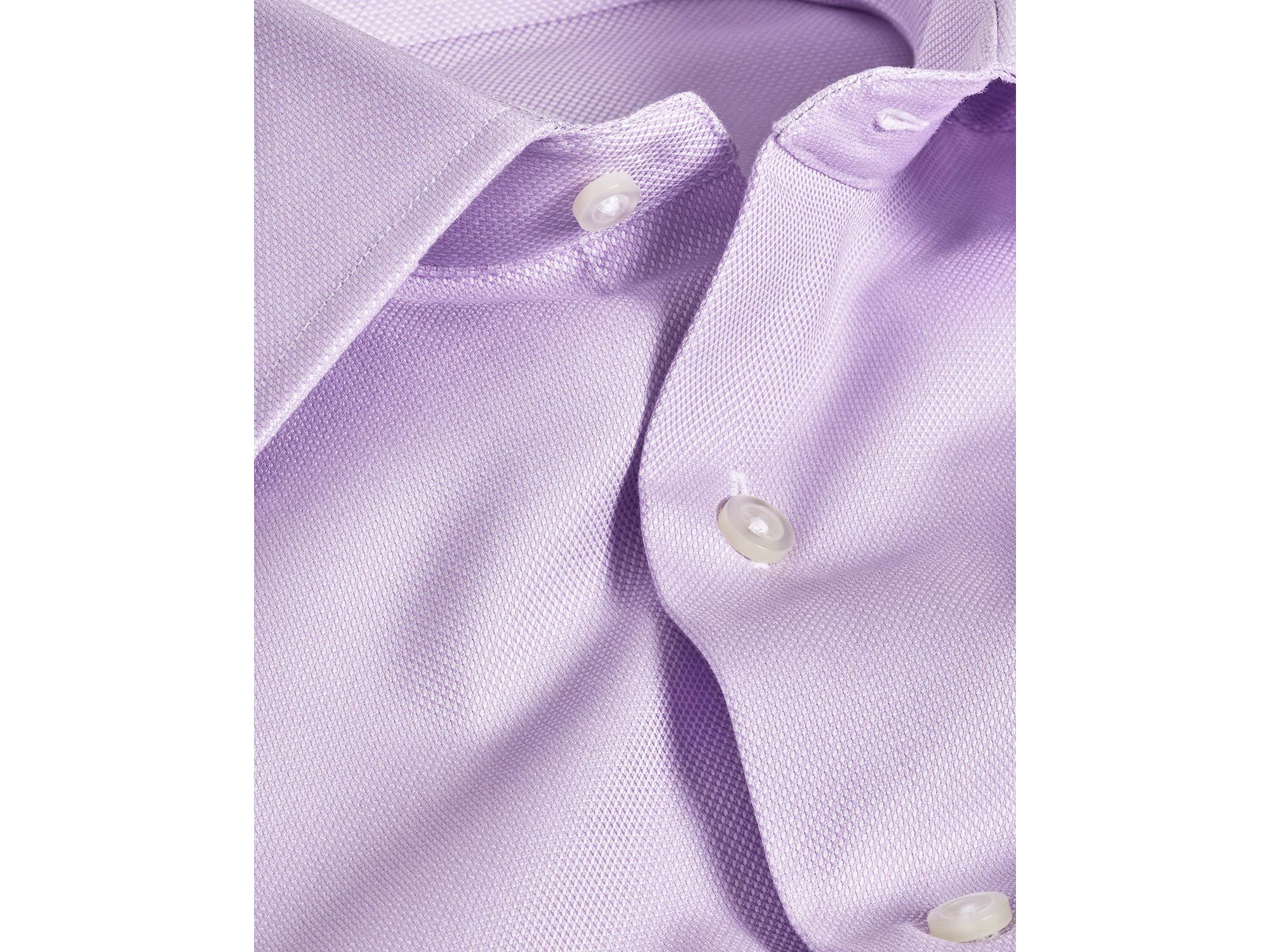 Slim Fit Royal Oxford Dress Shirt — Image 3
