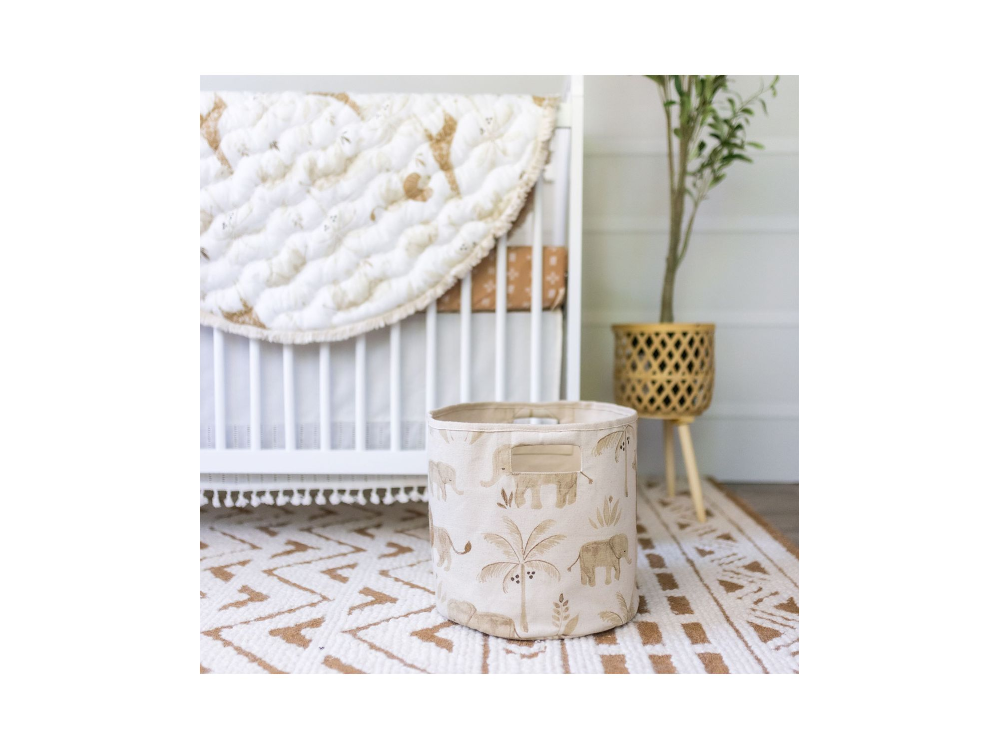 Kendi Safari Print Storage Bin — Image 8