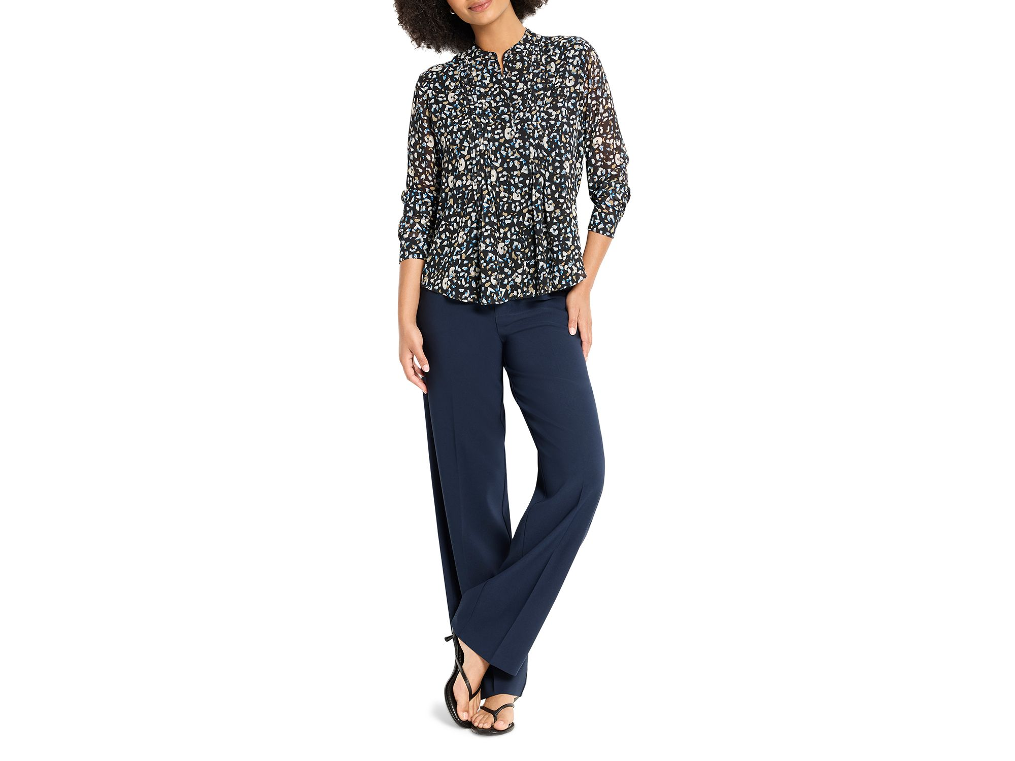 Femme Cheetah Tucked Top — Image 4