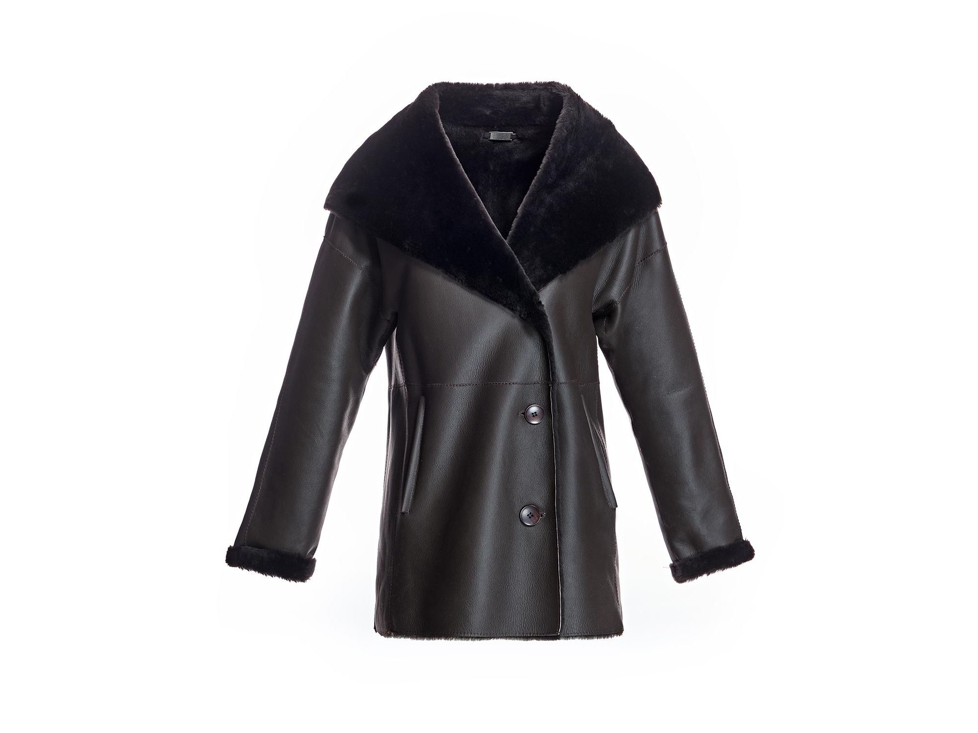 Reversible Nappa Shearling — Image 5