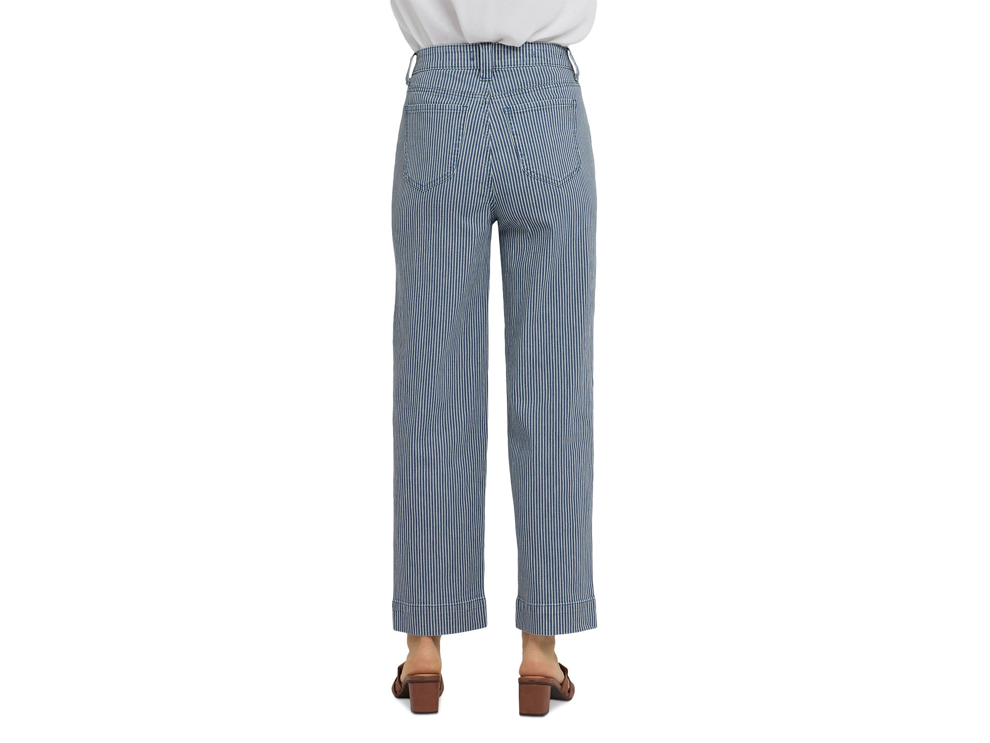Kasey High Rise Stovepipe Ankle Jeans in Malaga — Image 3