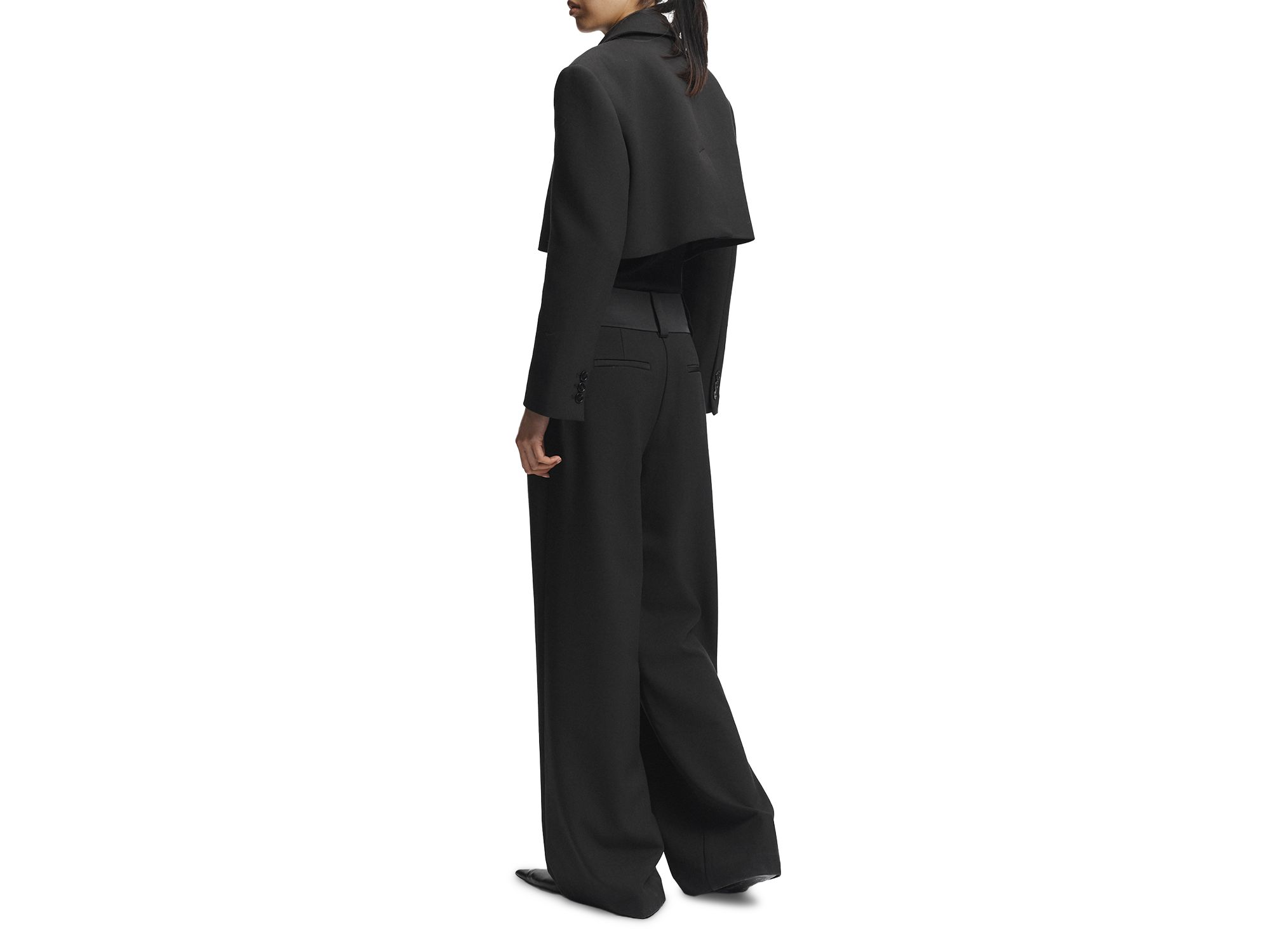 Stone Pleated Suiting Pants — Image 3