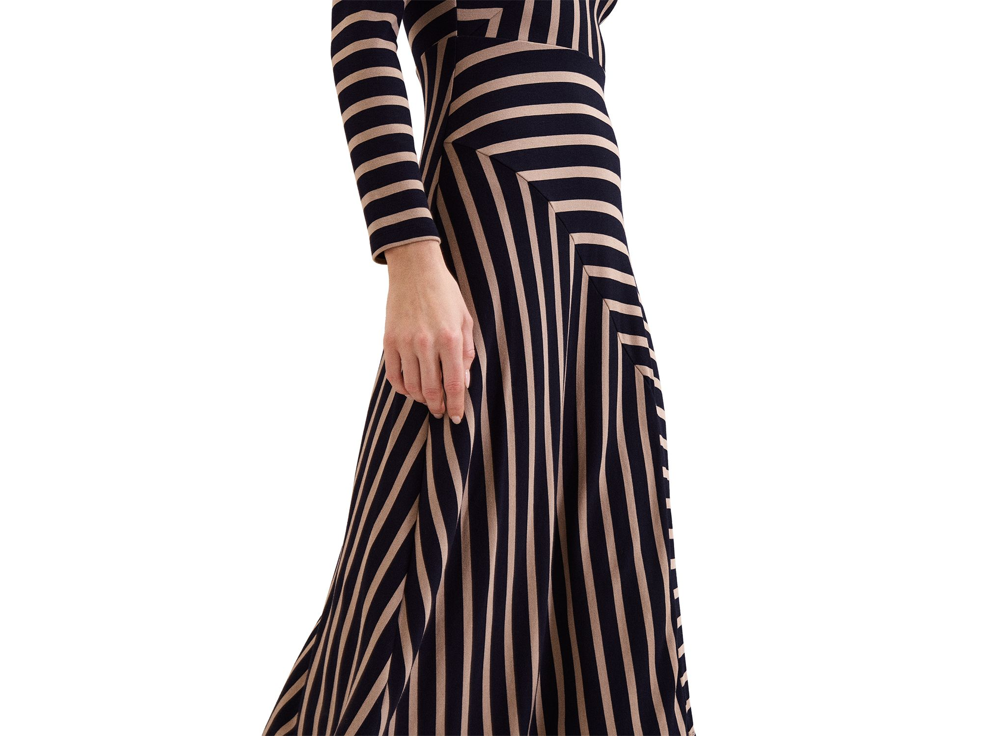 Mia Striped Midi Dress — Image 4