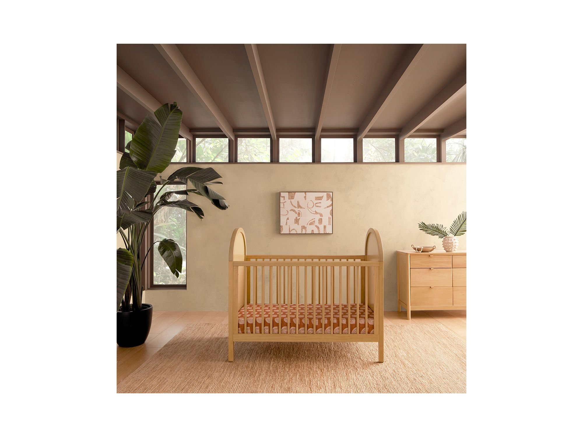 Bondi 3 in 1 Convertible Crib with Toddler Bed Conversion Kit — Image 6