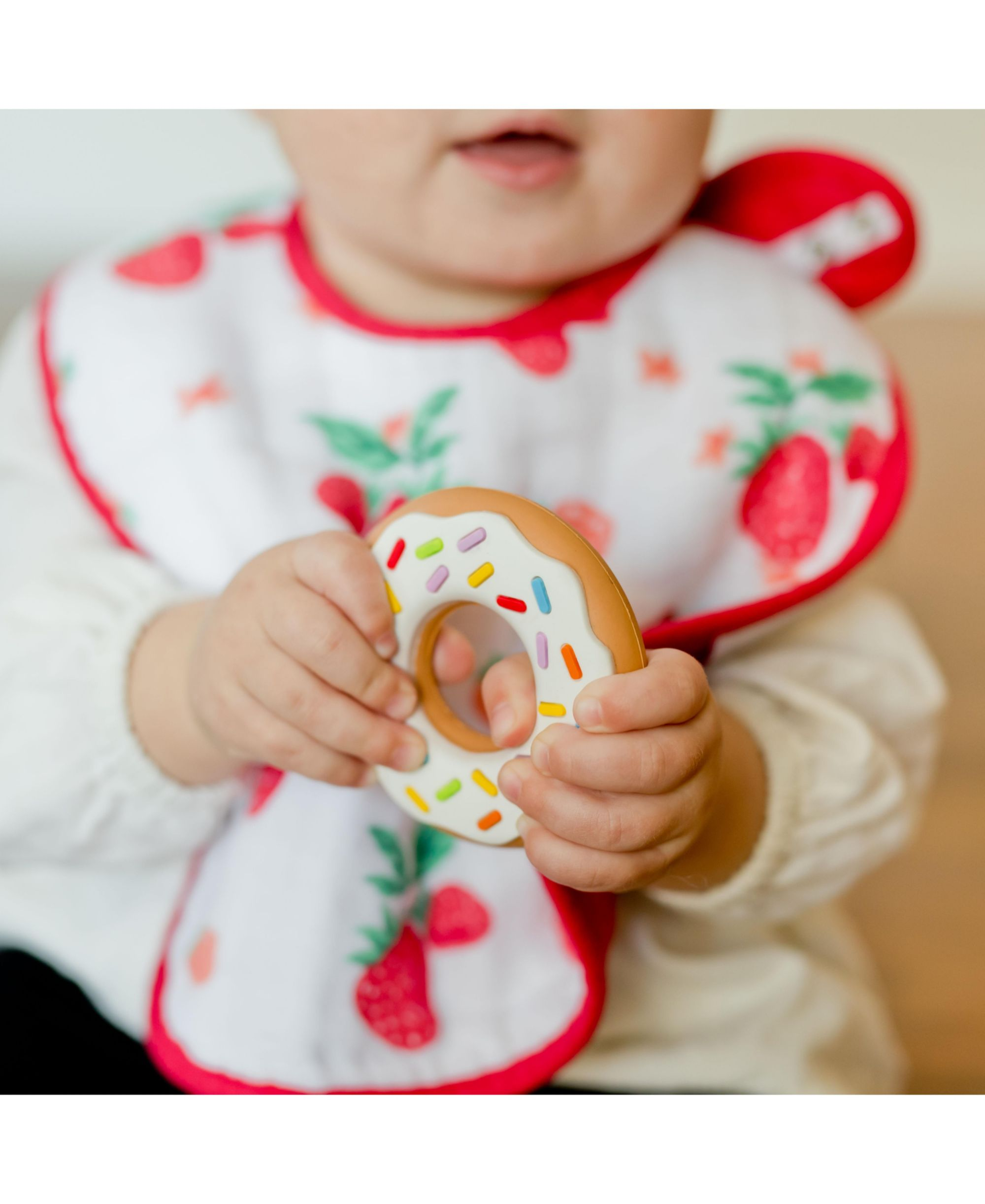 Unisex Cotton Muslin Classic Bib 3 Pack - Baby — Image 6