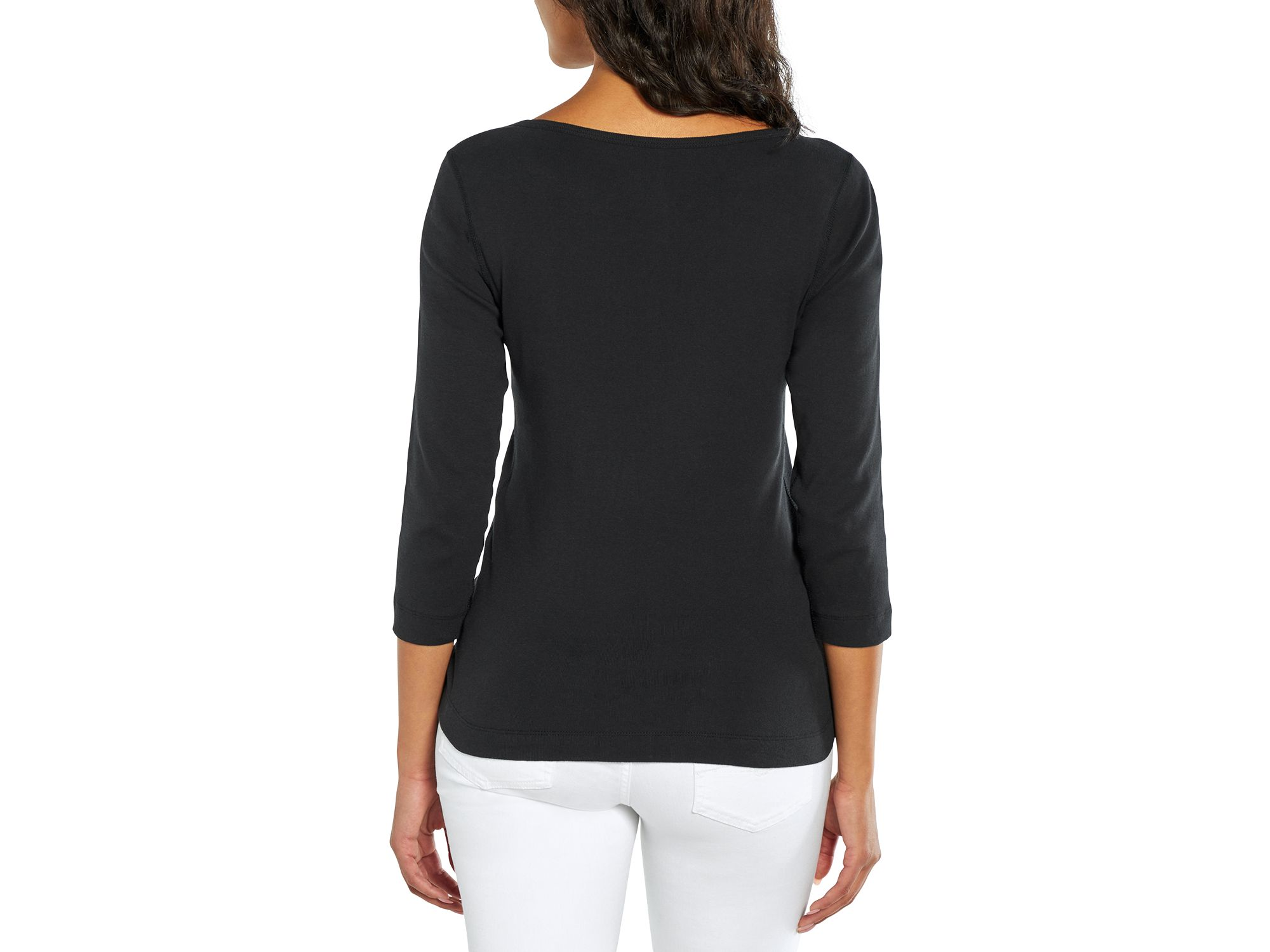 Boat Neck Tee — Image 3