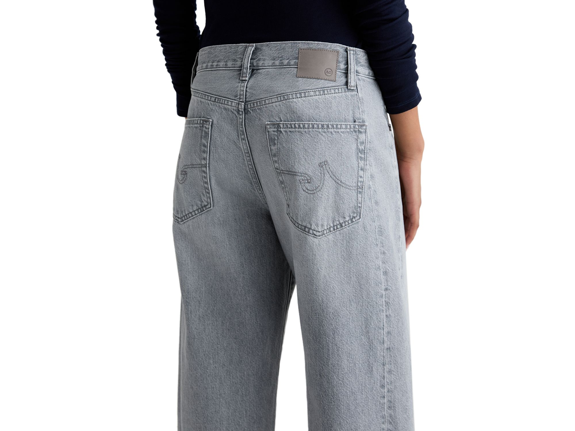 Hattie High Rise Barrel Jeans in Al Fresco — Image 3