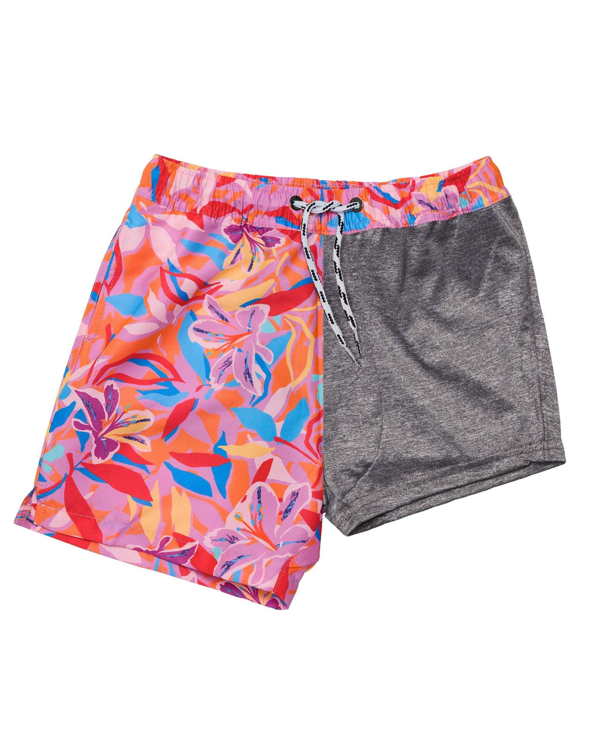 Blooming Sunset Sustainable Swim Short - Big Kid — Image 5