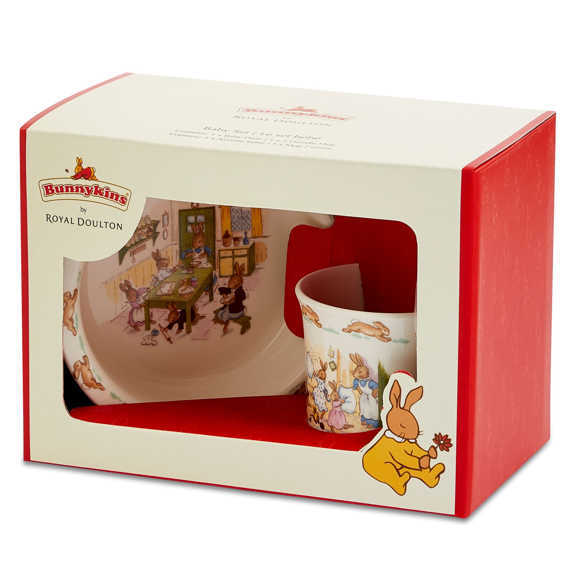 Bunnykins Baby Bowl & 2 Handle Mug 2 Piece Set — Image 5