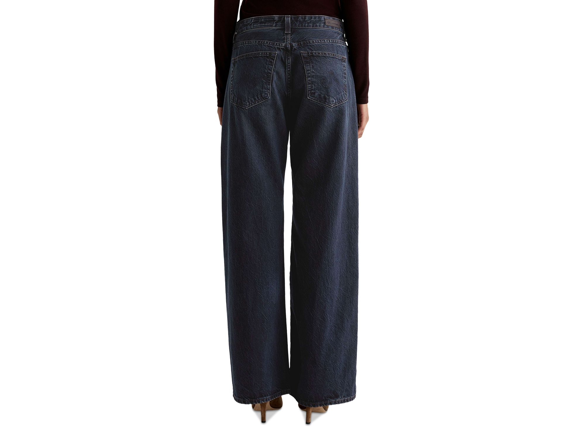 Adria Low Rise Wide Leg Jeans in 2 Years Prose — Image 6