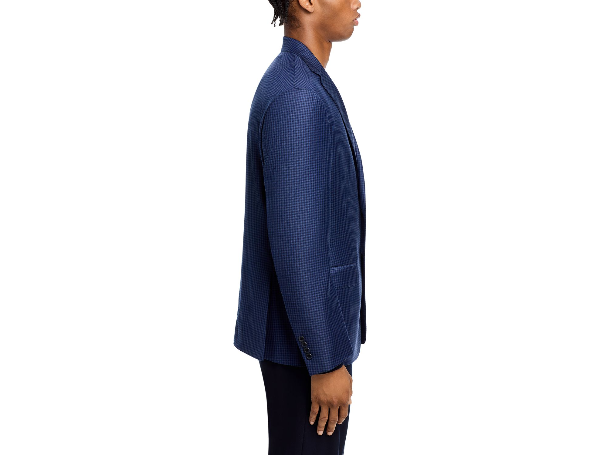 District Check Regular Fit Sport Coat - Exclusive — Image 6