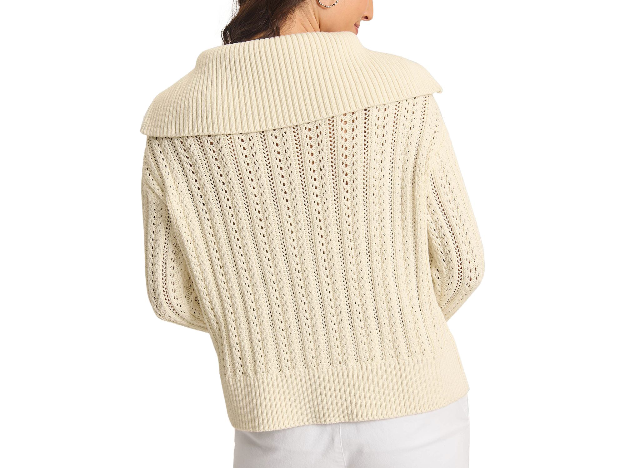 Zoe Johnny Collar Sweater — Image 3