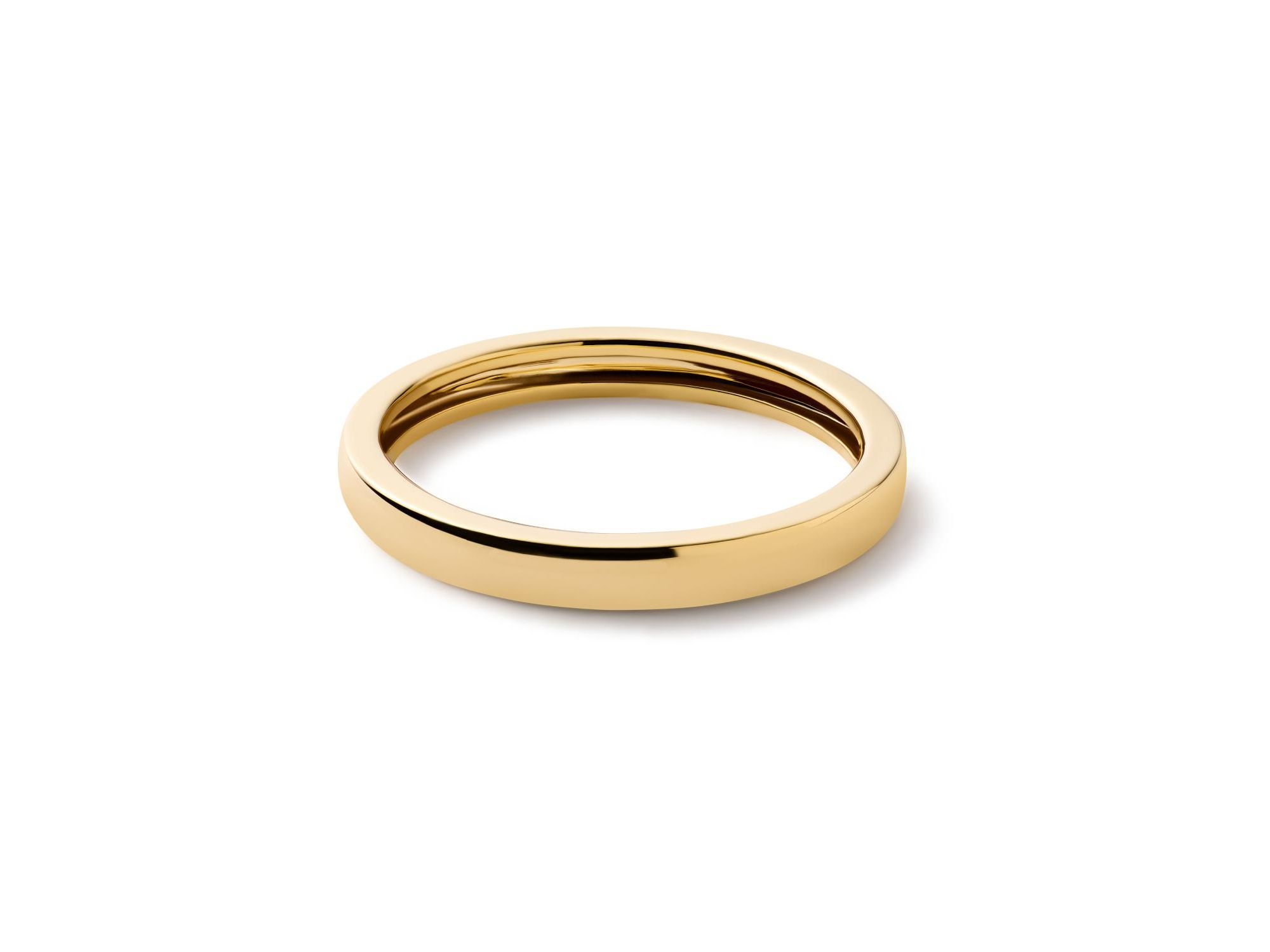 Solid Gold Slim Eclipse Ring — Image 6