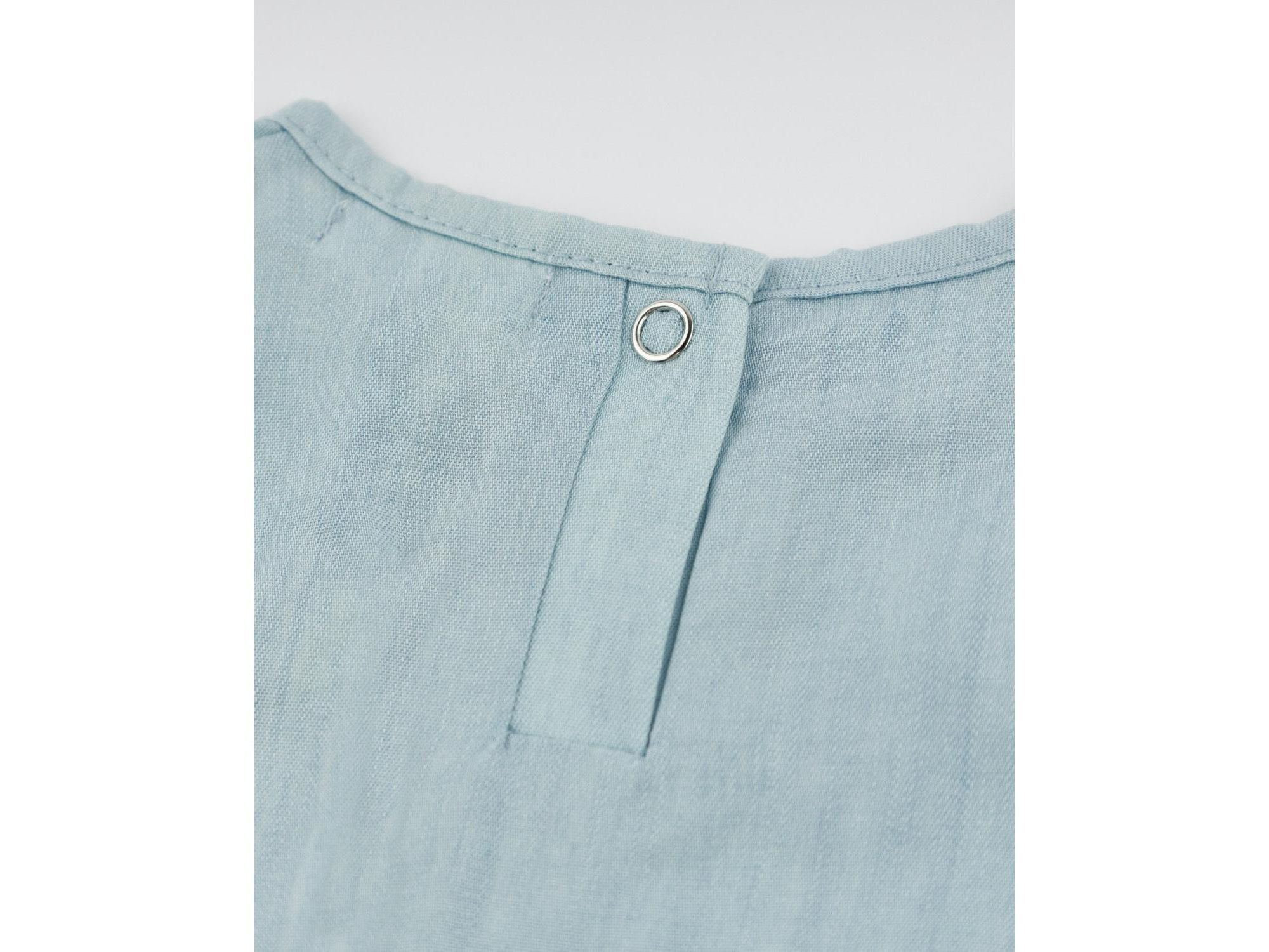 Girls' Lyocell Denim Stars Applique Bubble - Baby — Image 4
