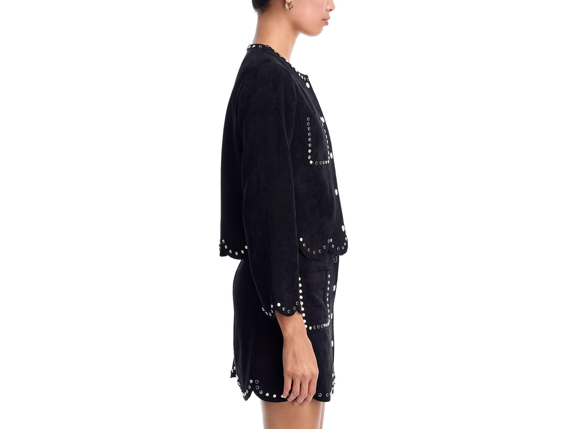 Faux Suede Jacket - Exclusive — Image 5