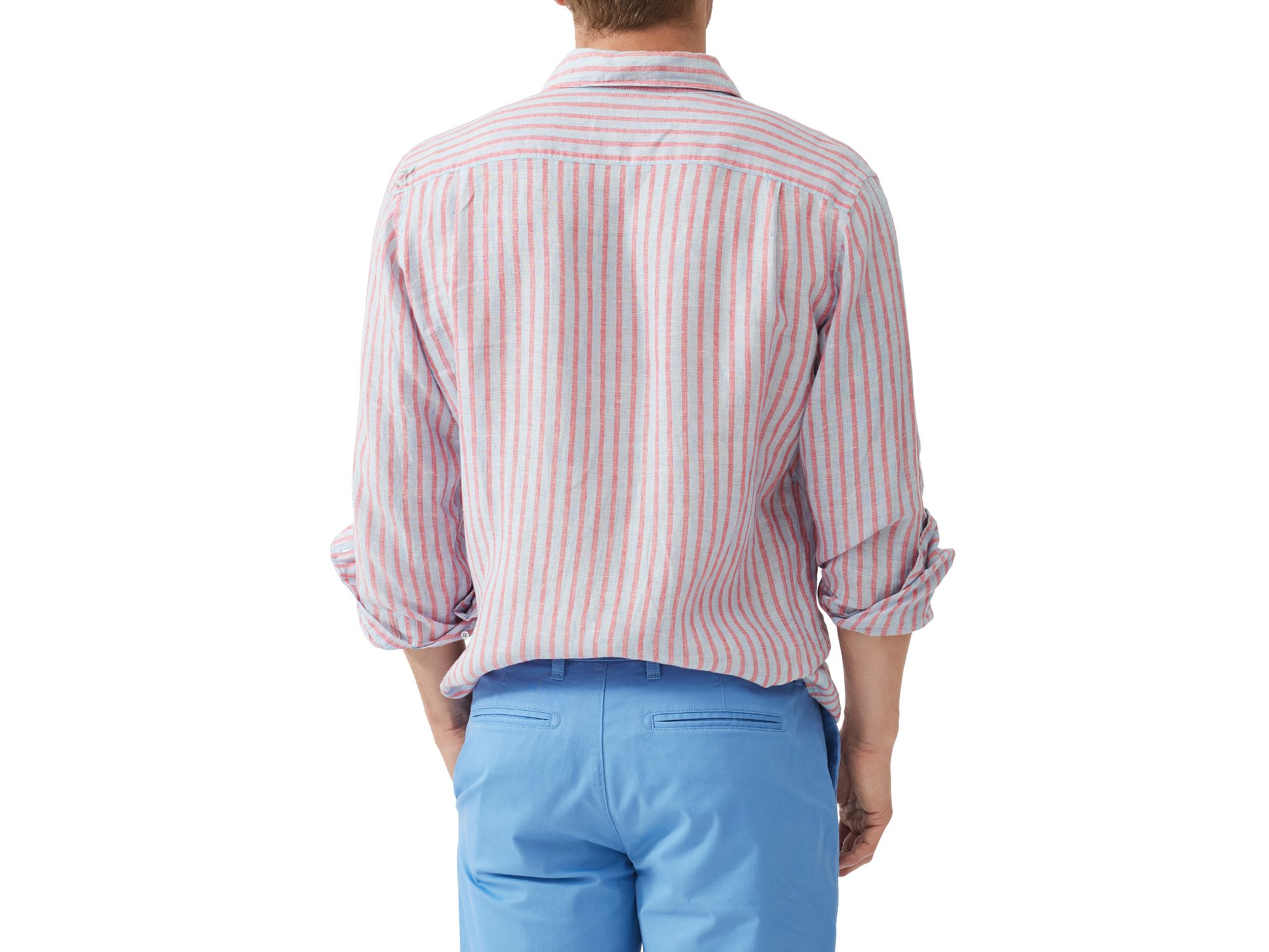 McLean Park Slim Fit Linen Shirt — Image 4