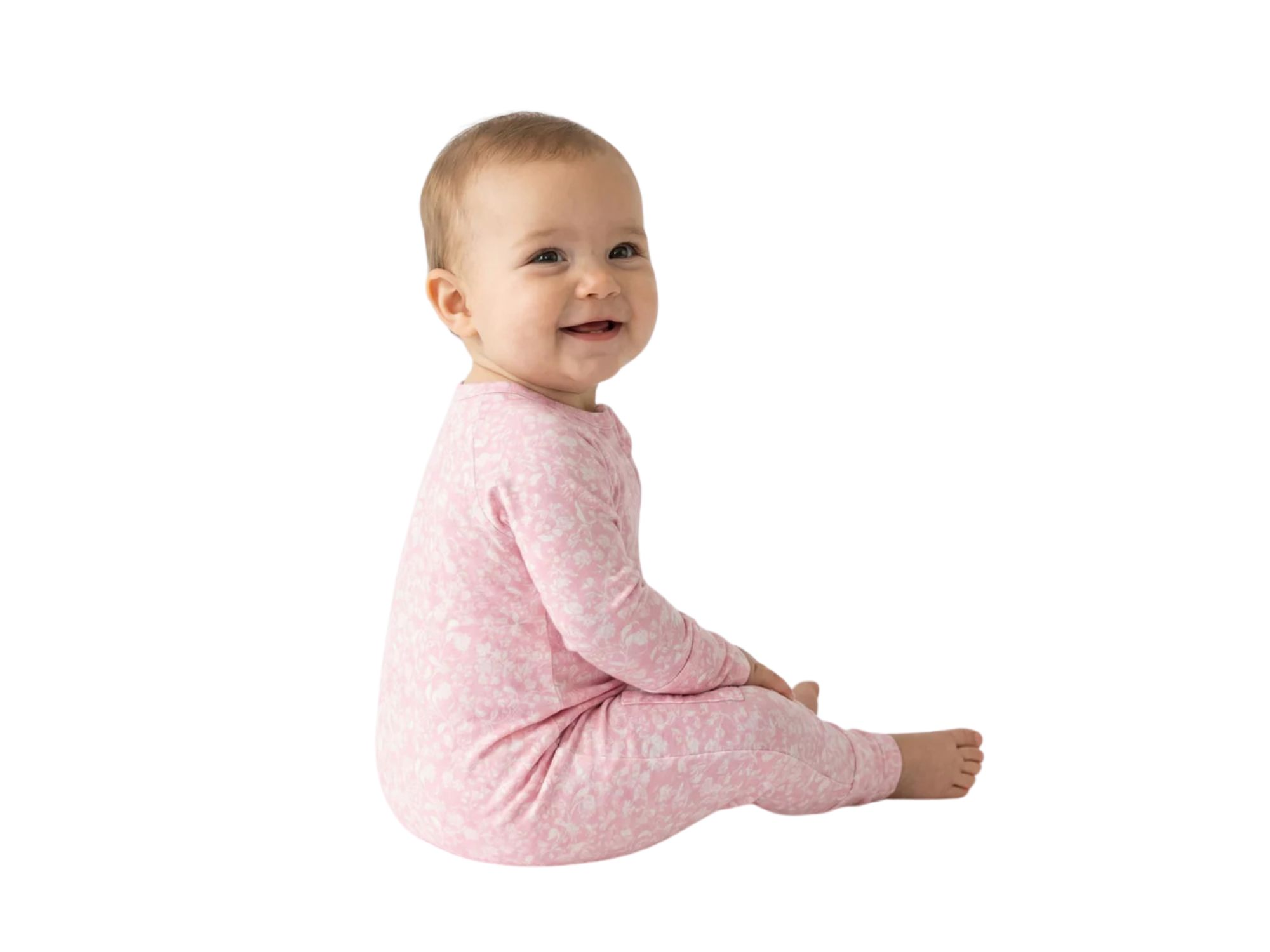 Girls' Petite Fleur Bamboo Sleeper - Baby — Image 6