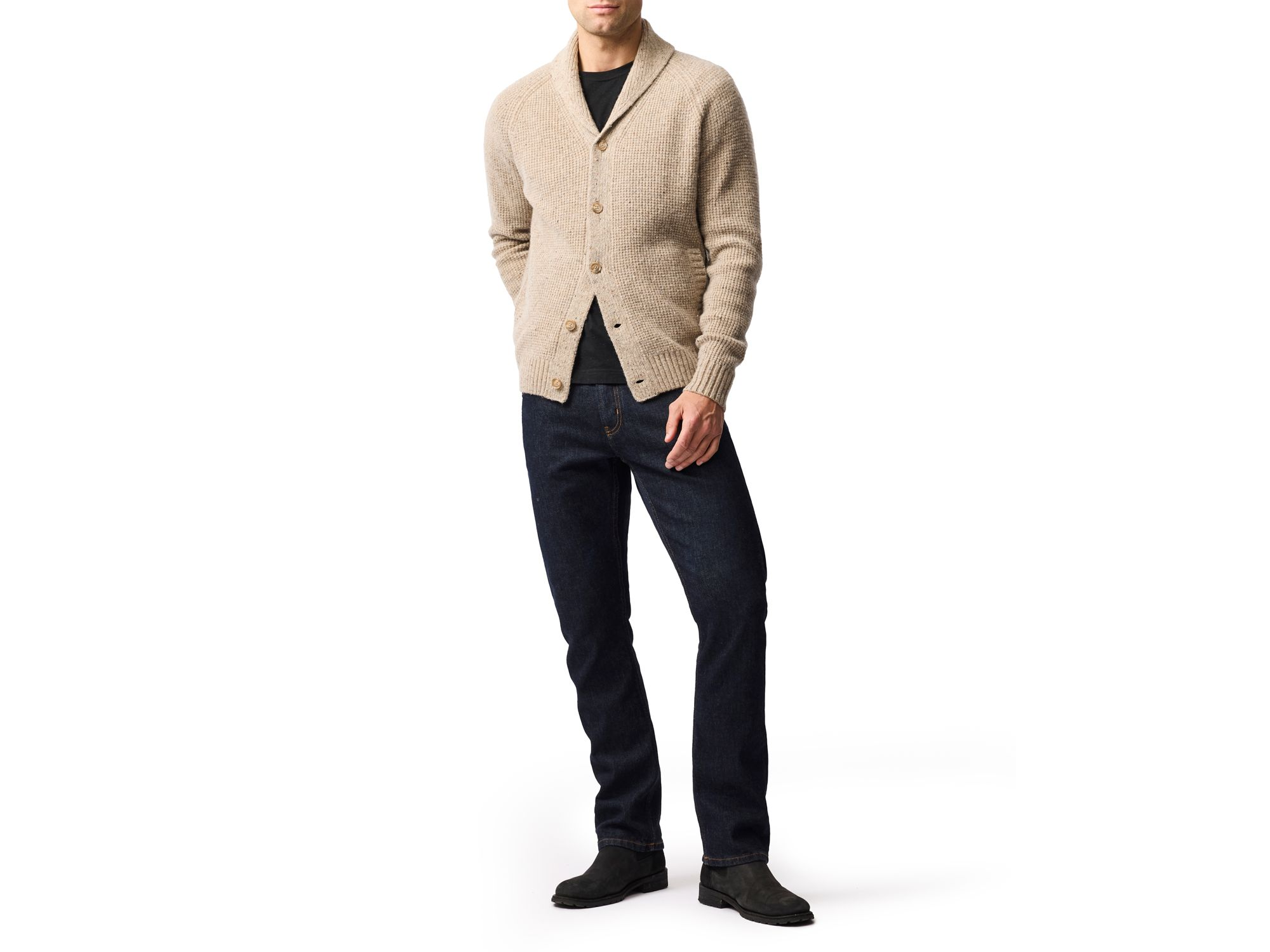 Williamson Textured Cardigan Sweater — Image 6