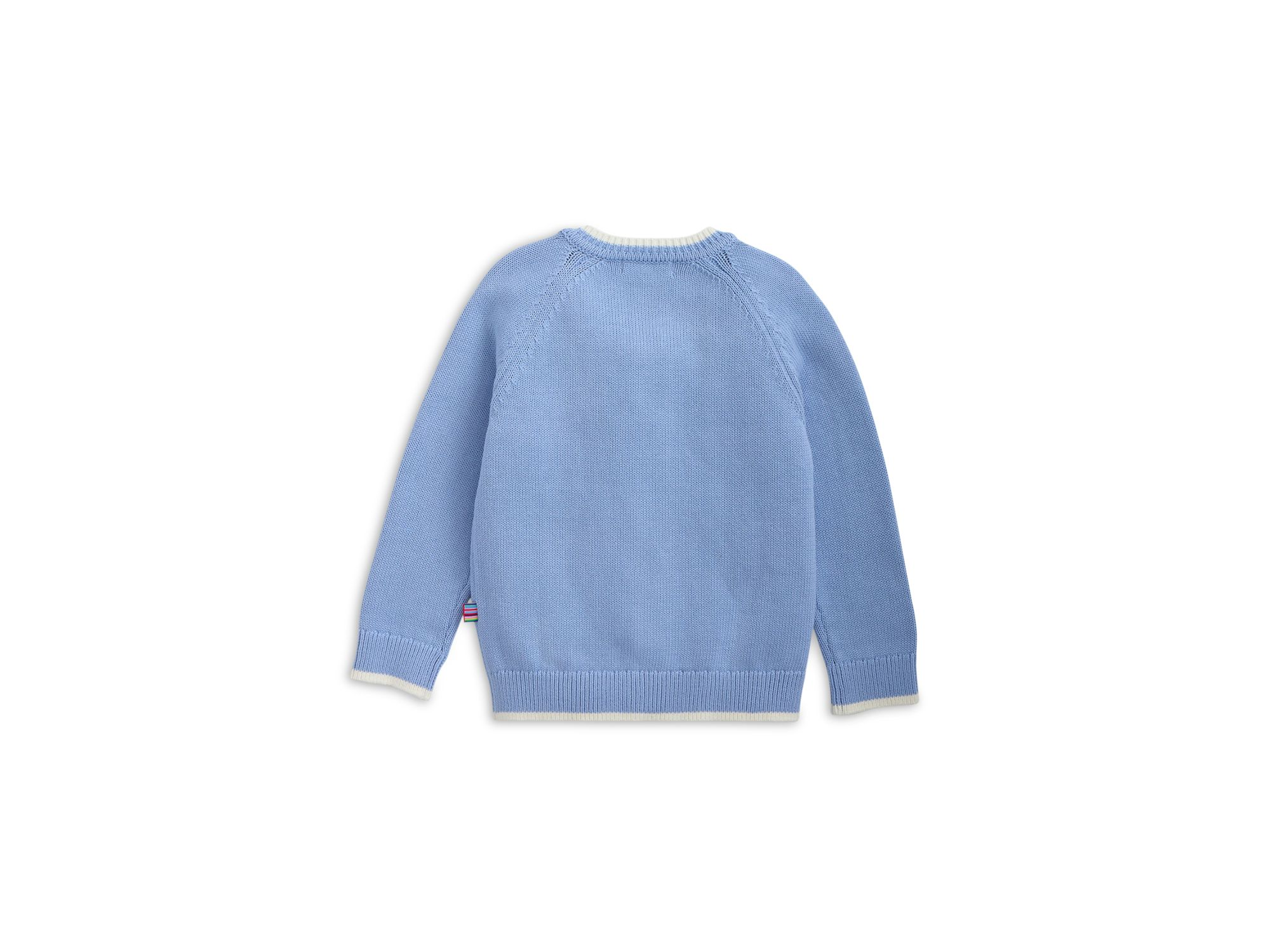 Boys' Crewneck Tipping Magnetic Cardigan - Little Kid — Image 4