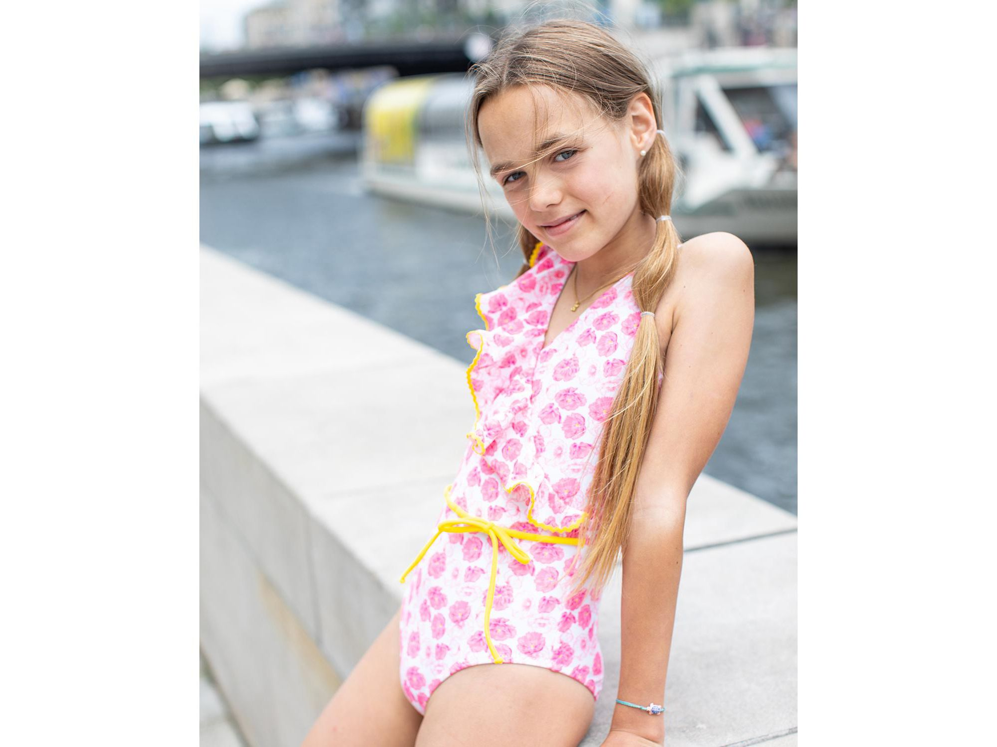 Girls' Kaja One-Piece Swimsuit - Little Kid, Big Kid — Image 3