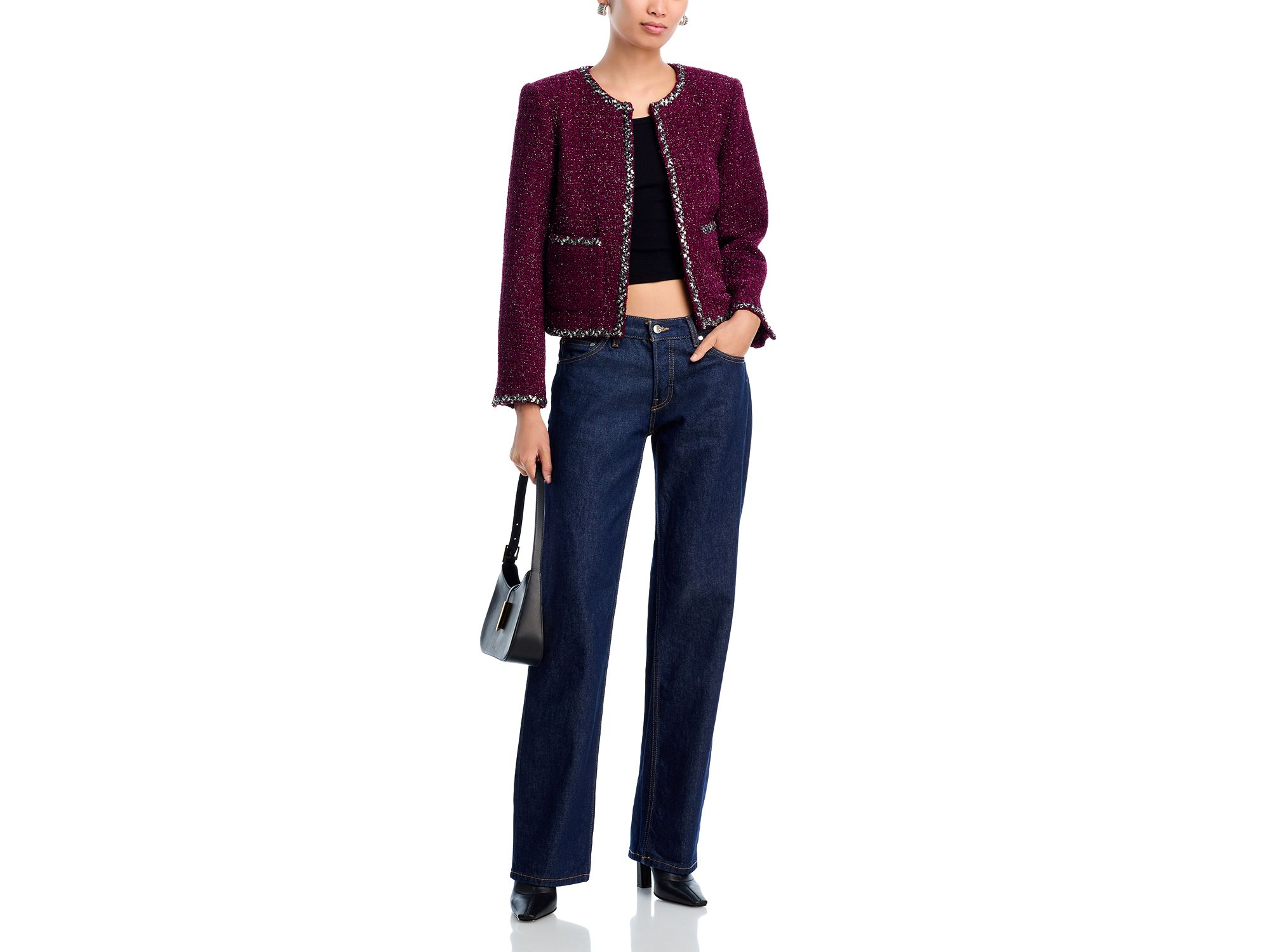 Embellished Tweed Jacket - Exclusive — Image 6