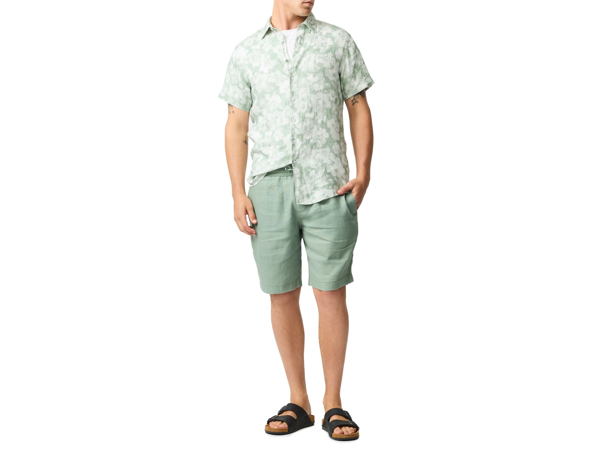 Linen 9" Resort Shorts — Image 6