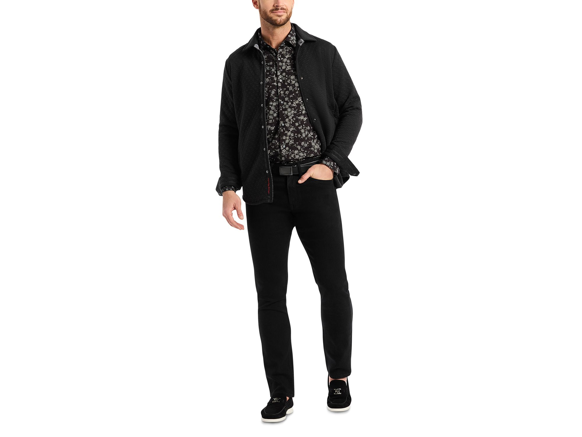 Downey Knit Shirt Jacket — Image 5